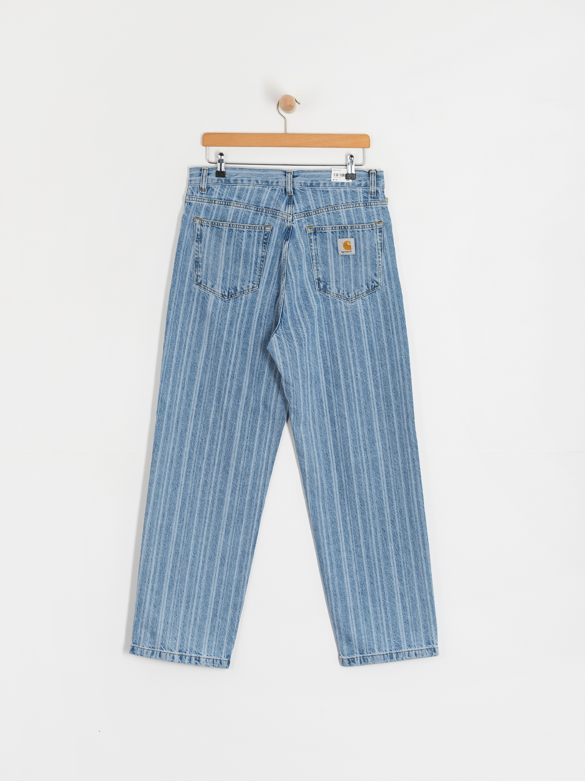 Pantaloni Carhartt WIP Rylan (rylan stripe/blue/stone bleached)