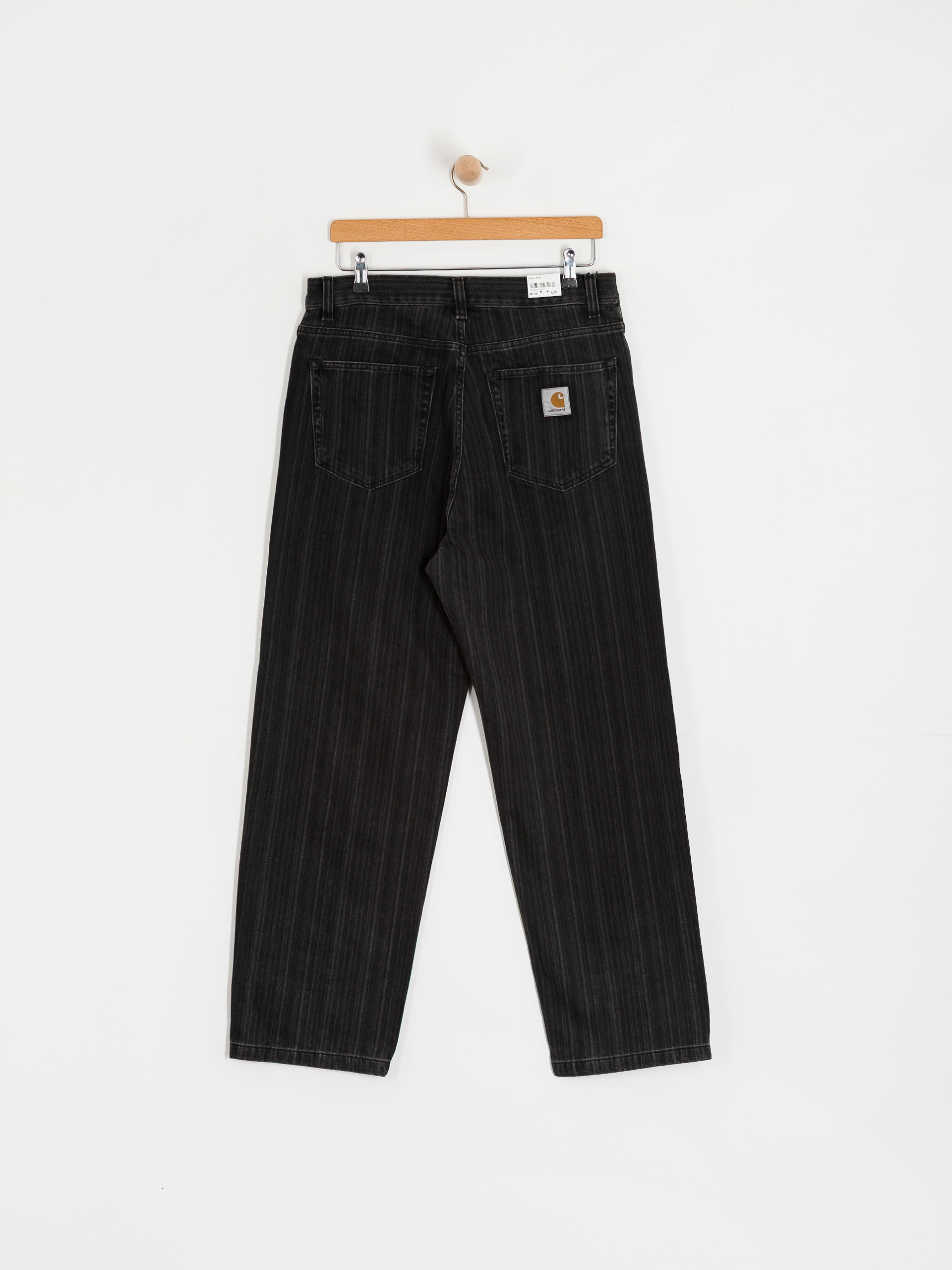 Pantaloni Carhartt WIP Rylan (rylan stripe/black/stone washed)