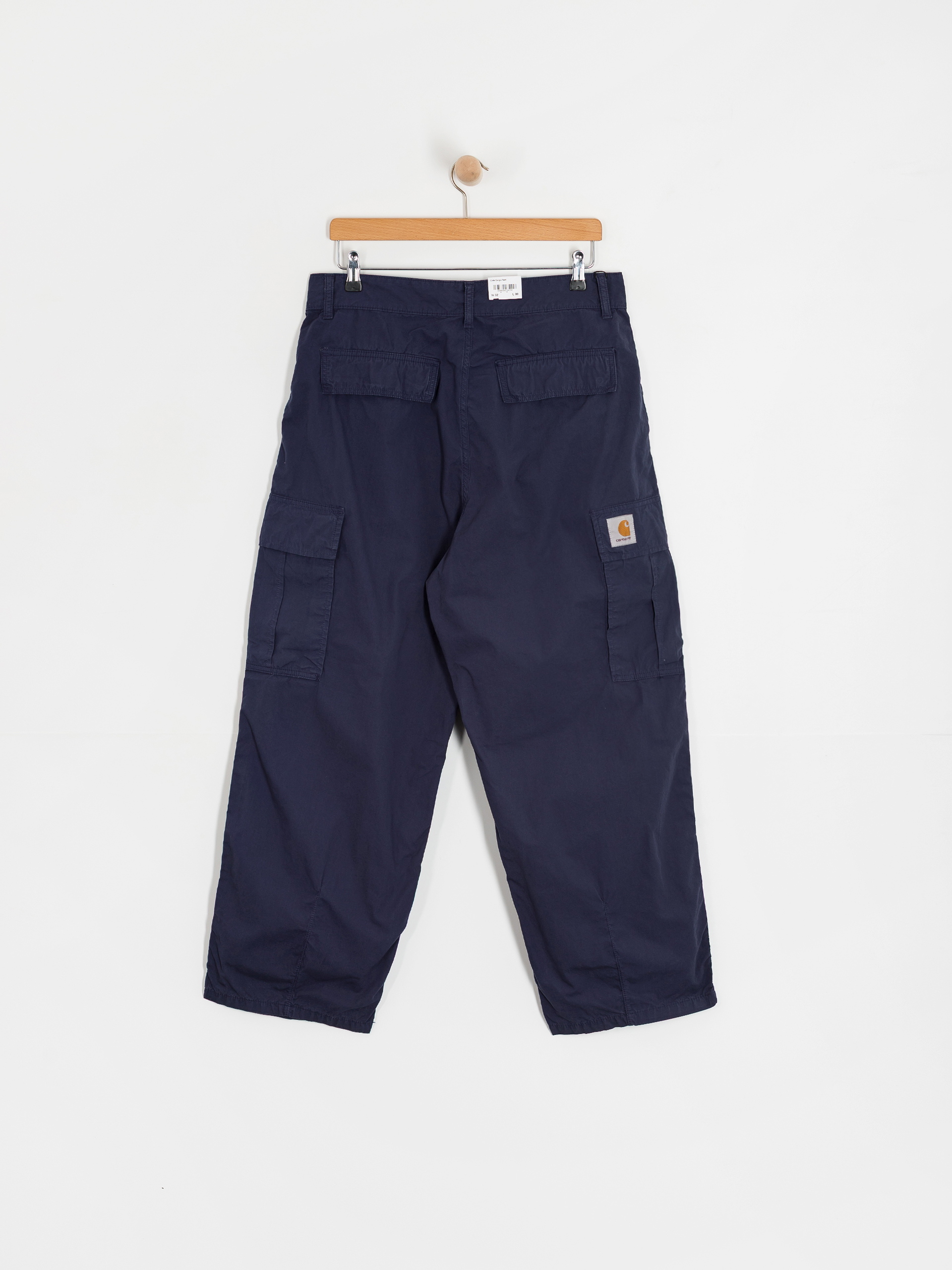 Pantaloni Carhartt WIP Cole Cargo (blue/garment dyed)