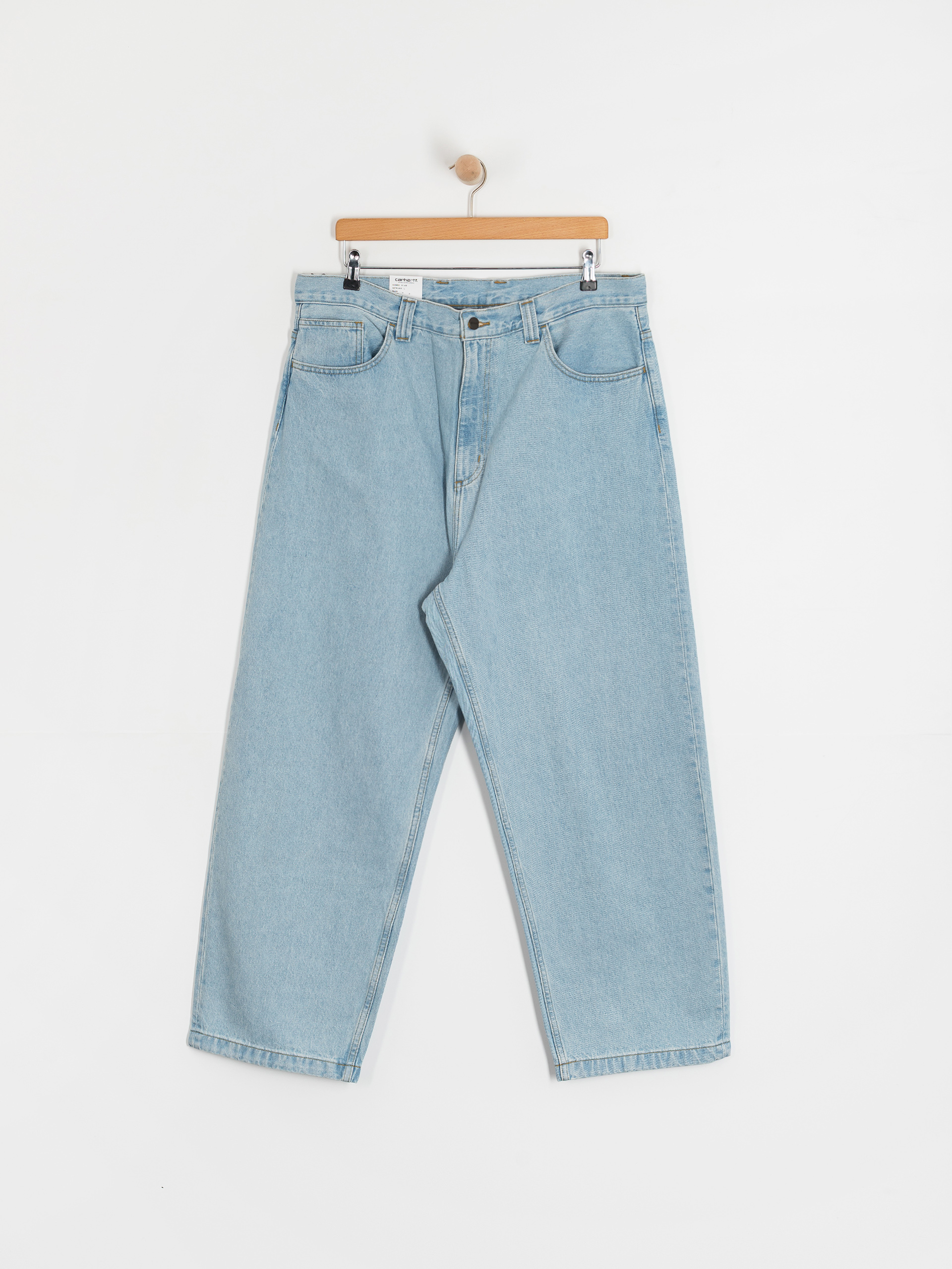 Pantaloni Carhartt WIP Brandon (blue/heavy stone bleached)