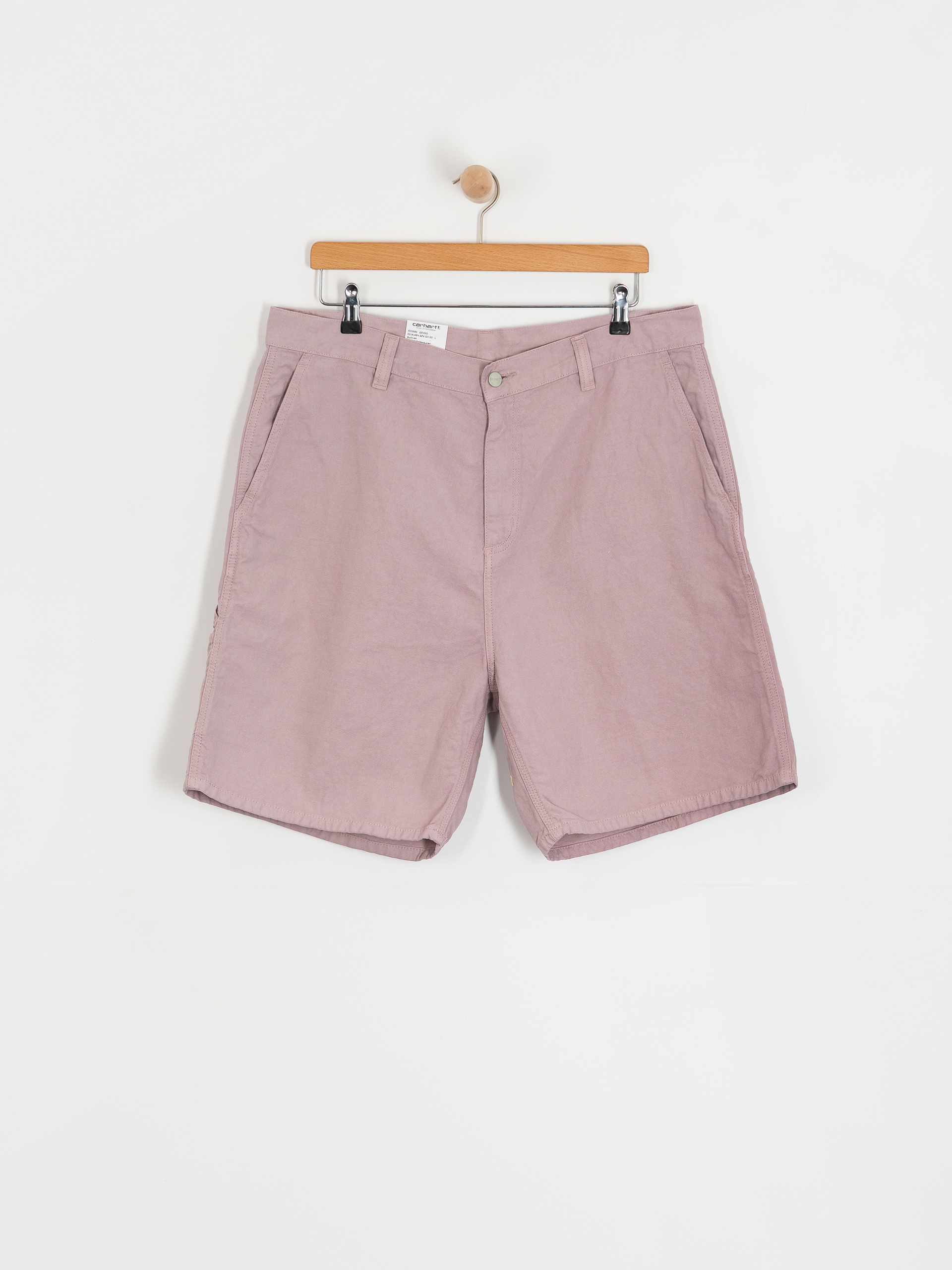 Pantaloni scurți Carhartt WIP Walter Single Knee (pink fog/garment dyed)