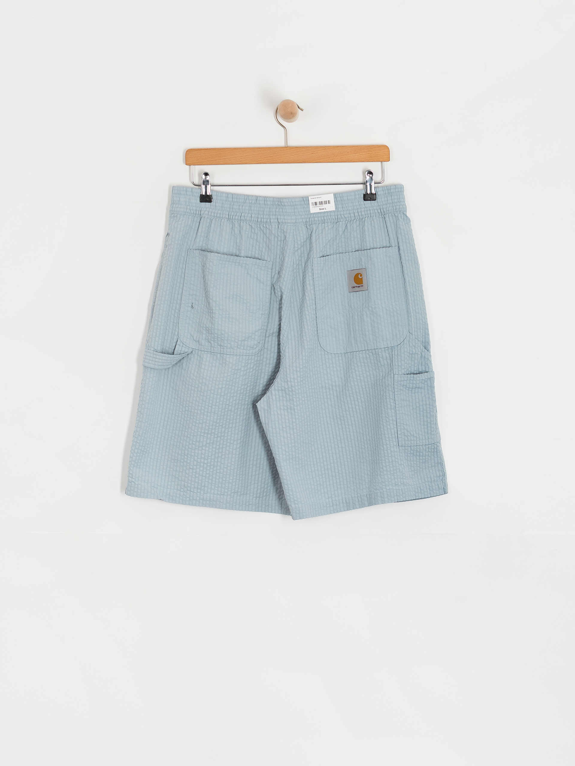 Pantaloni scurți Carhartt WIP Toland (toland stripe/blue fog)
