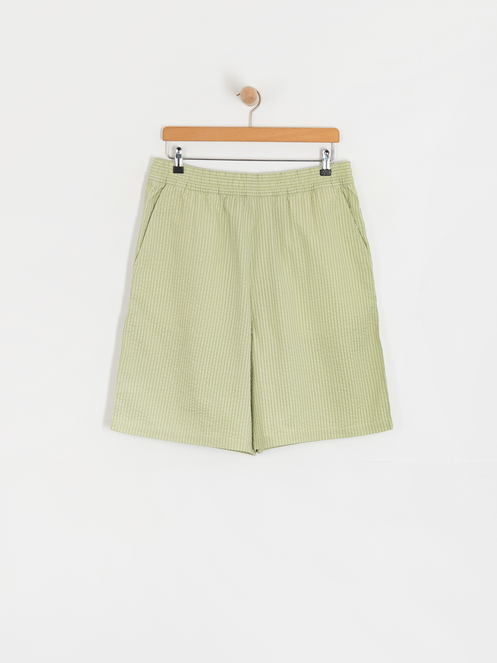 Pantaloni scurți Carhartt WIP Toland (toland stripe/pale olive)