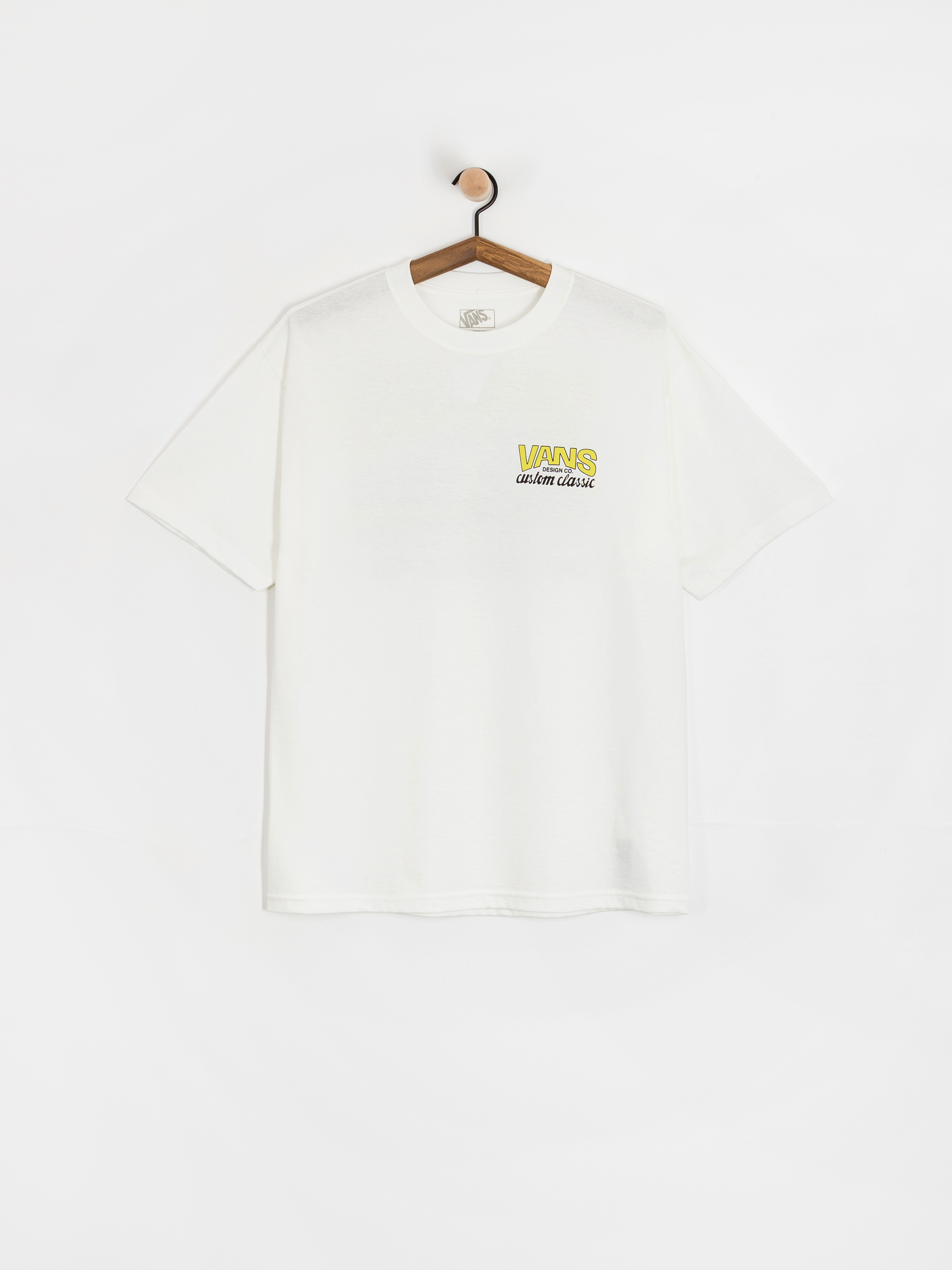 Tricou Vans Shop Front (white/sunny yellow)