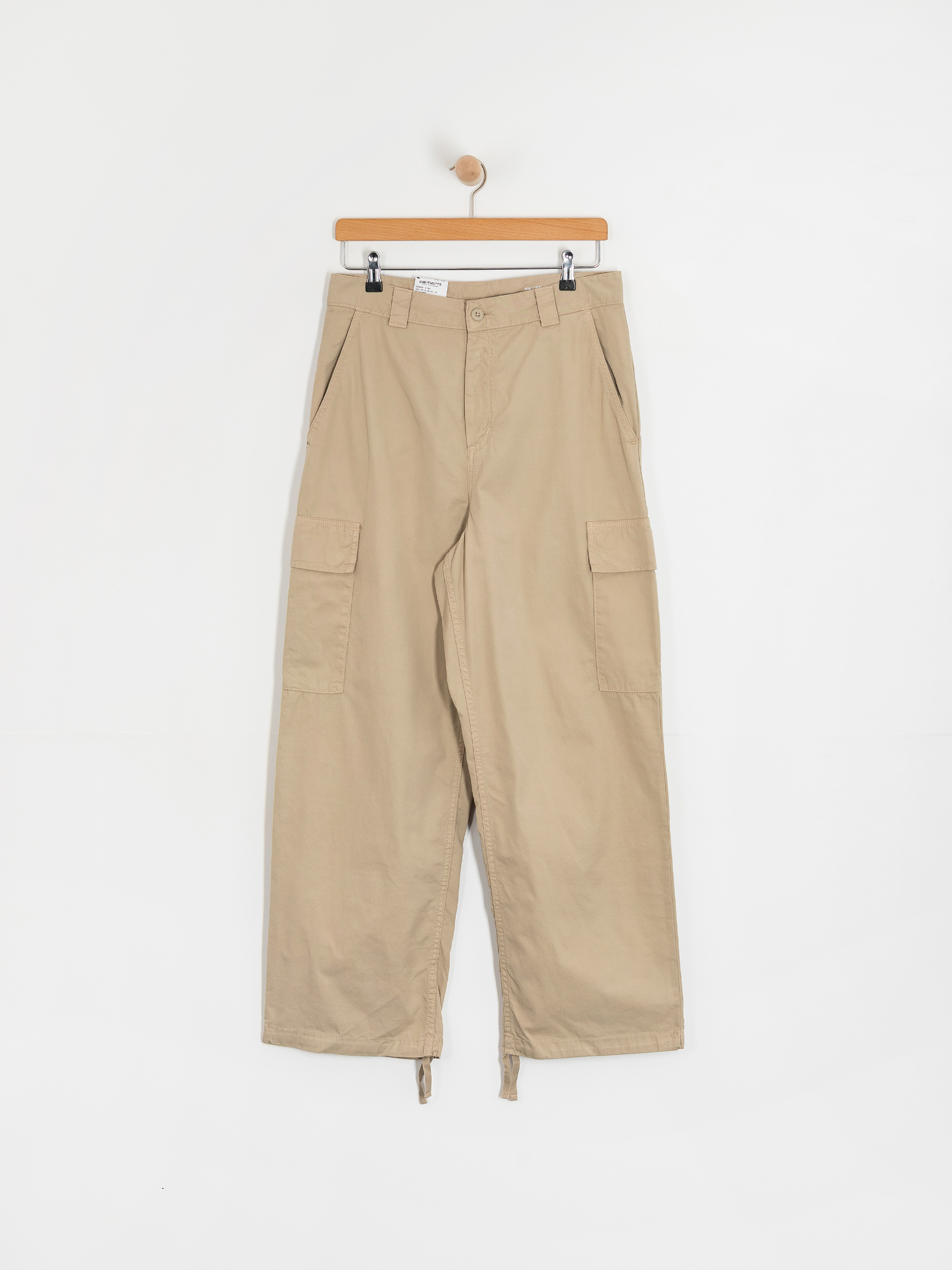 Pantaloni Carhartt WIP Kingston Wmn (wall/garment dyed)
