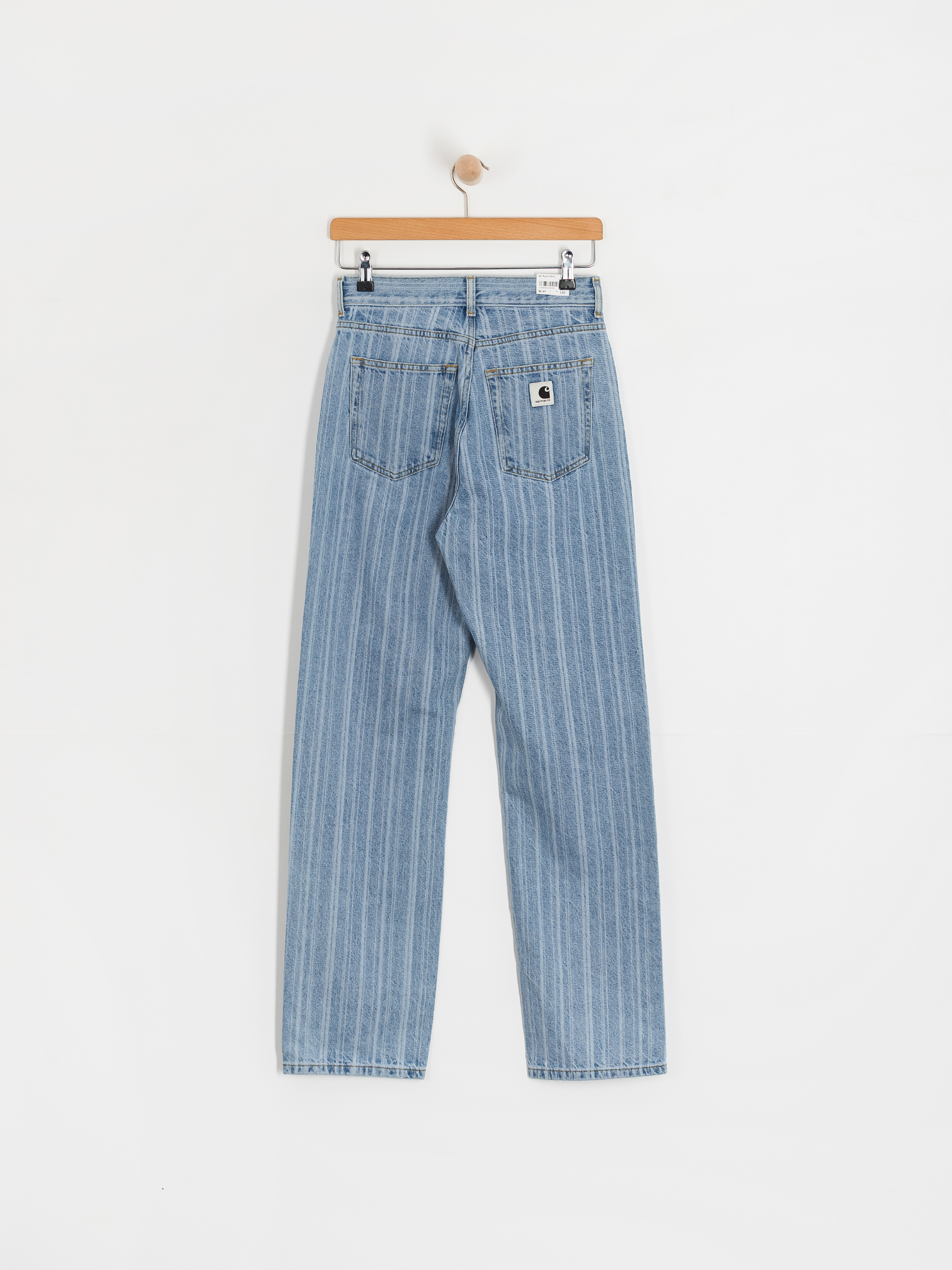 Pantaloni Carhartt WIP Rylan Wmn (rylan stripe/blue/stone bleached)