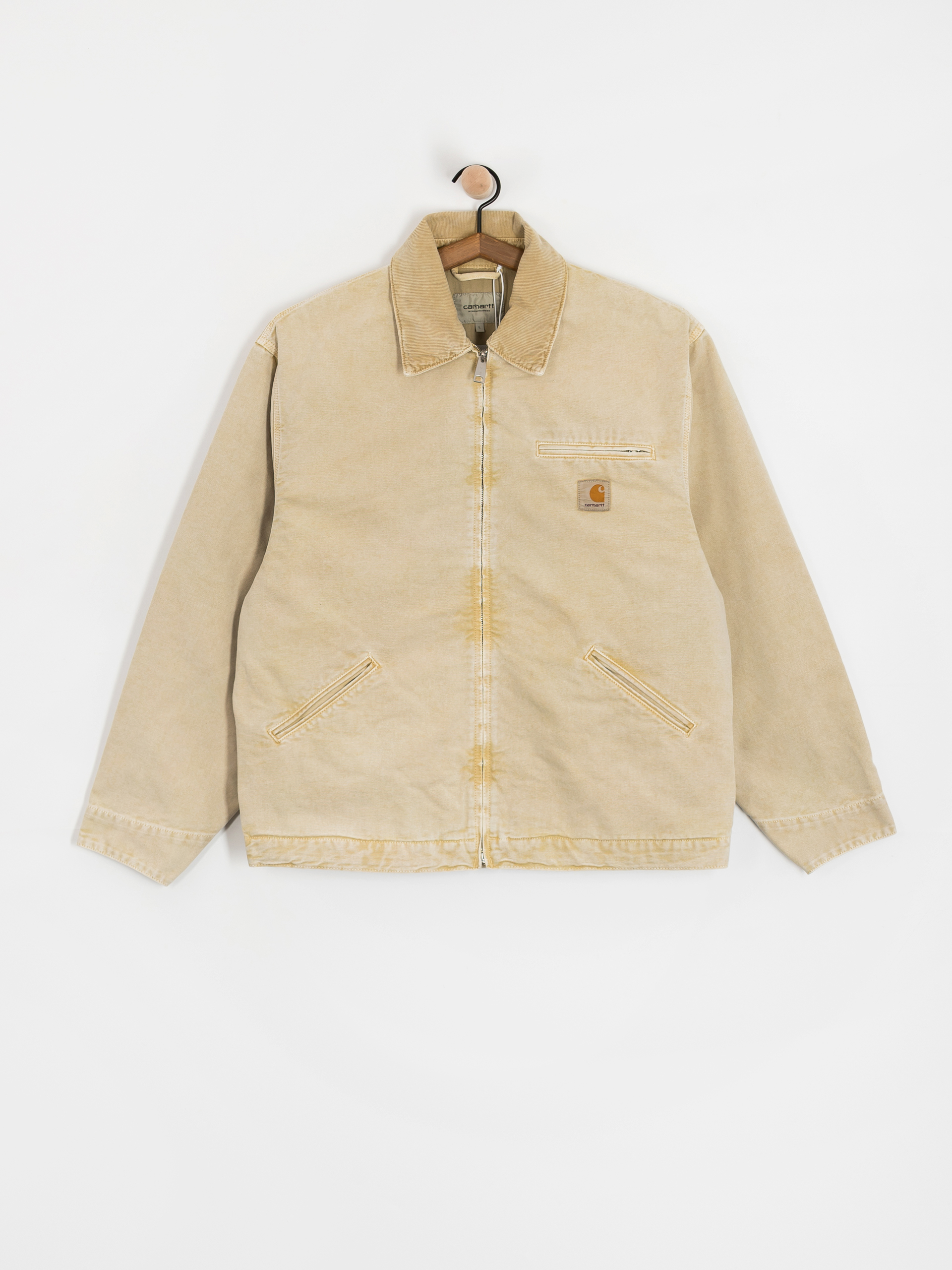Geacă Carhartt WIP OG Detroit (dusty h brown/dusty h brown/chalk wash)