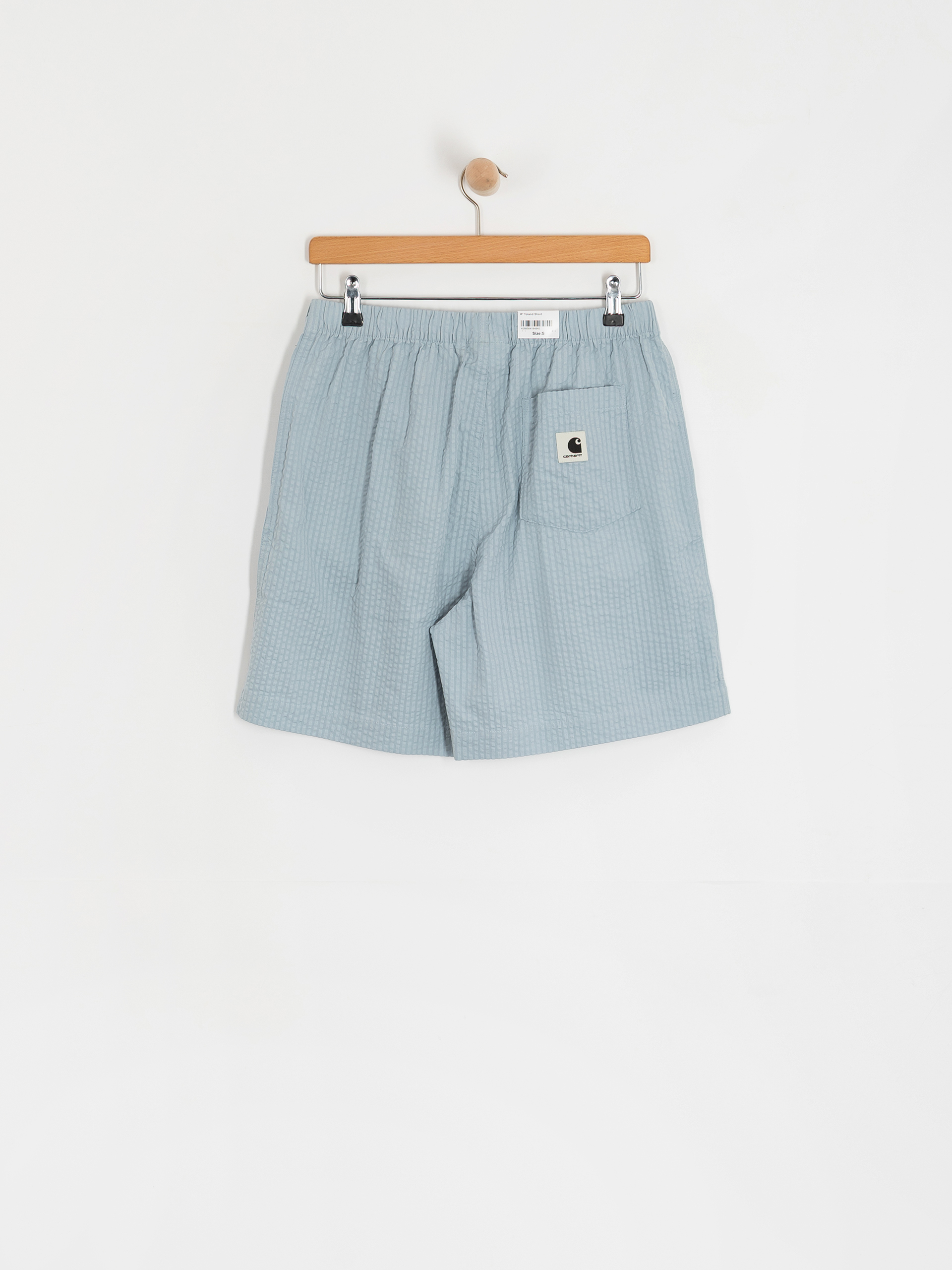 Pantaloni scurți Carhartt WIP Toland Wmn (toland stripe/blue fog)