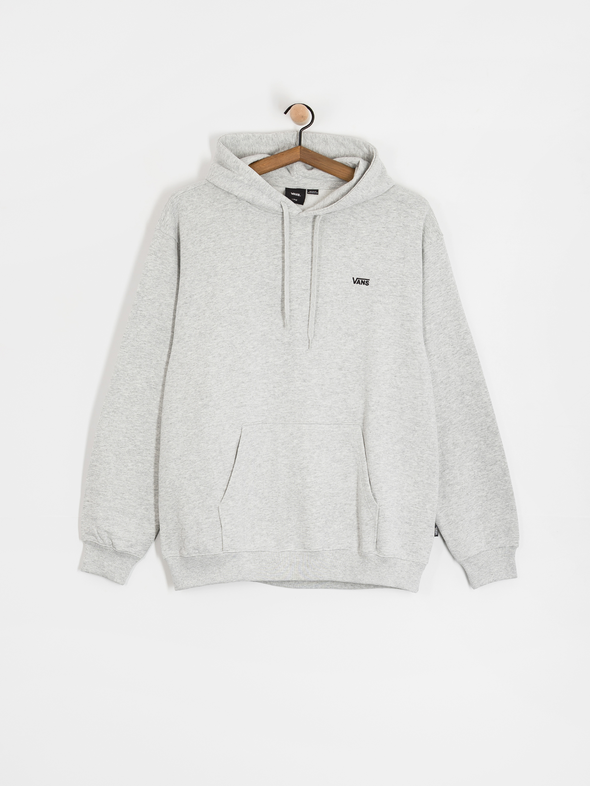 Hanorac cu glugă Vans Left Chest II Loose HD (light grey heather)
