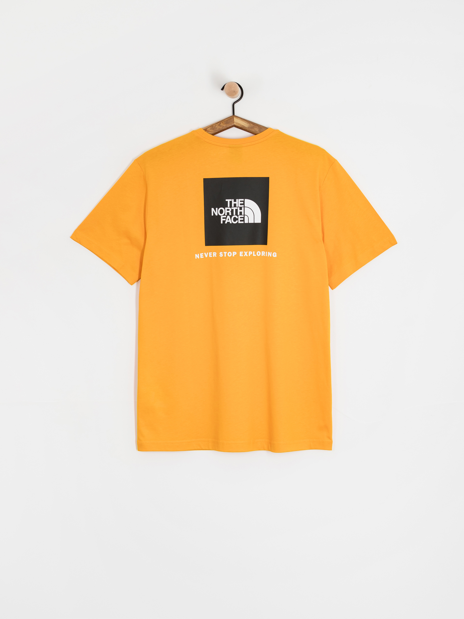 Tricou The North Face Box Nse (summit gold/tnf black)