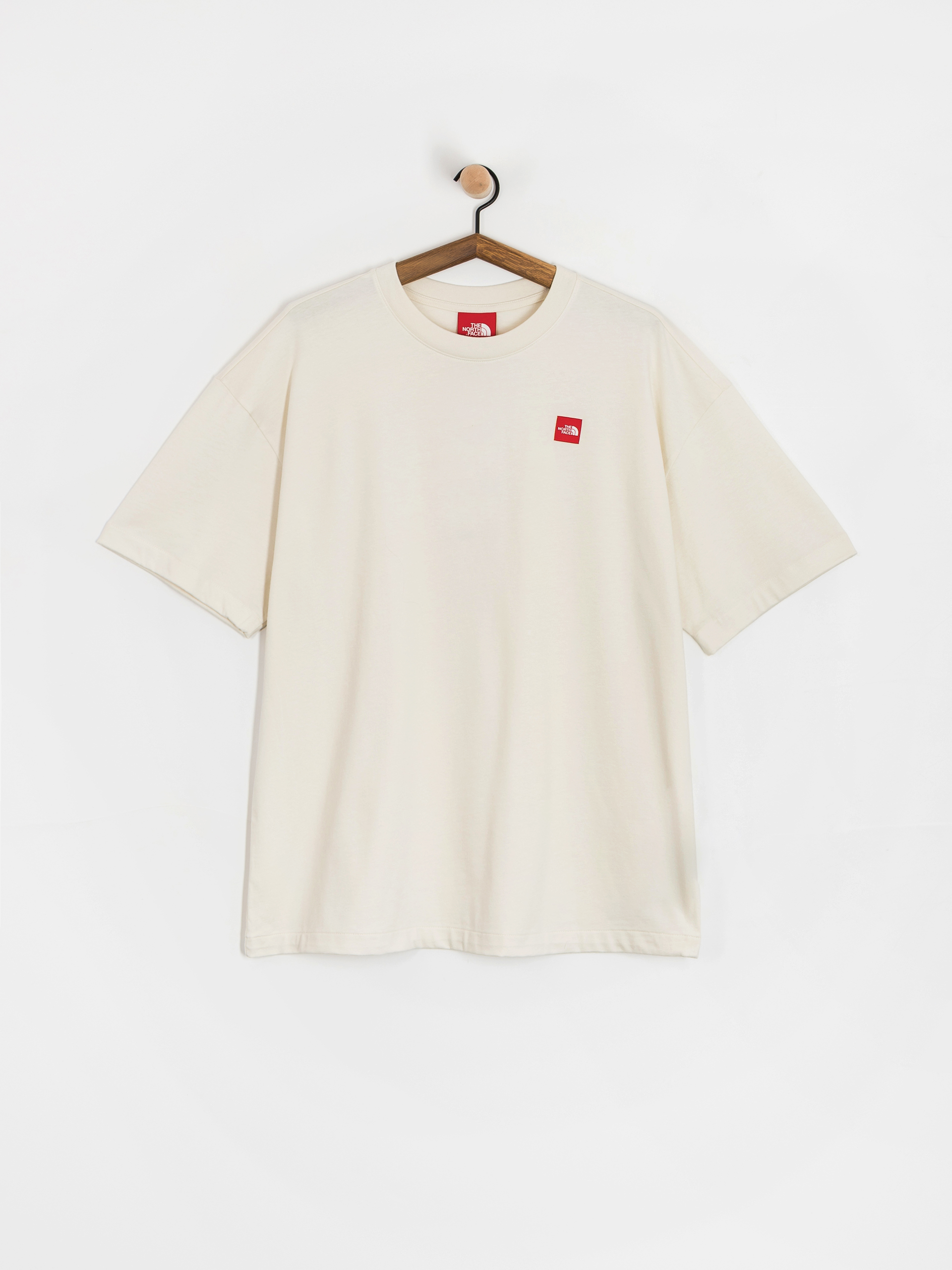 Tricou The North Face Tnf Red Box (white dune)