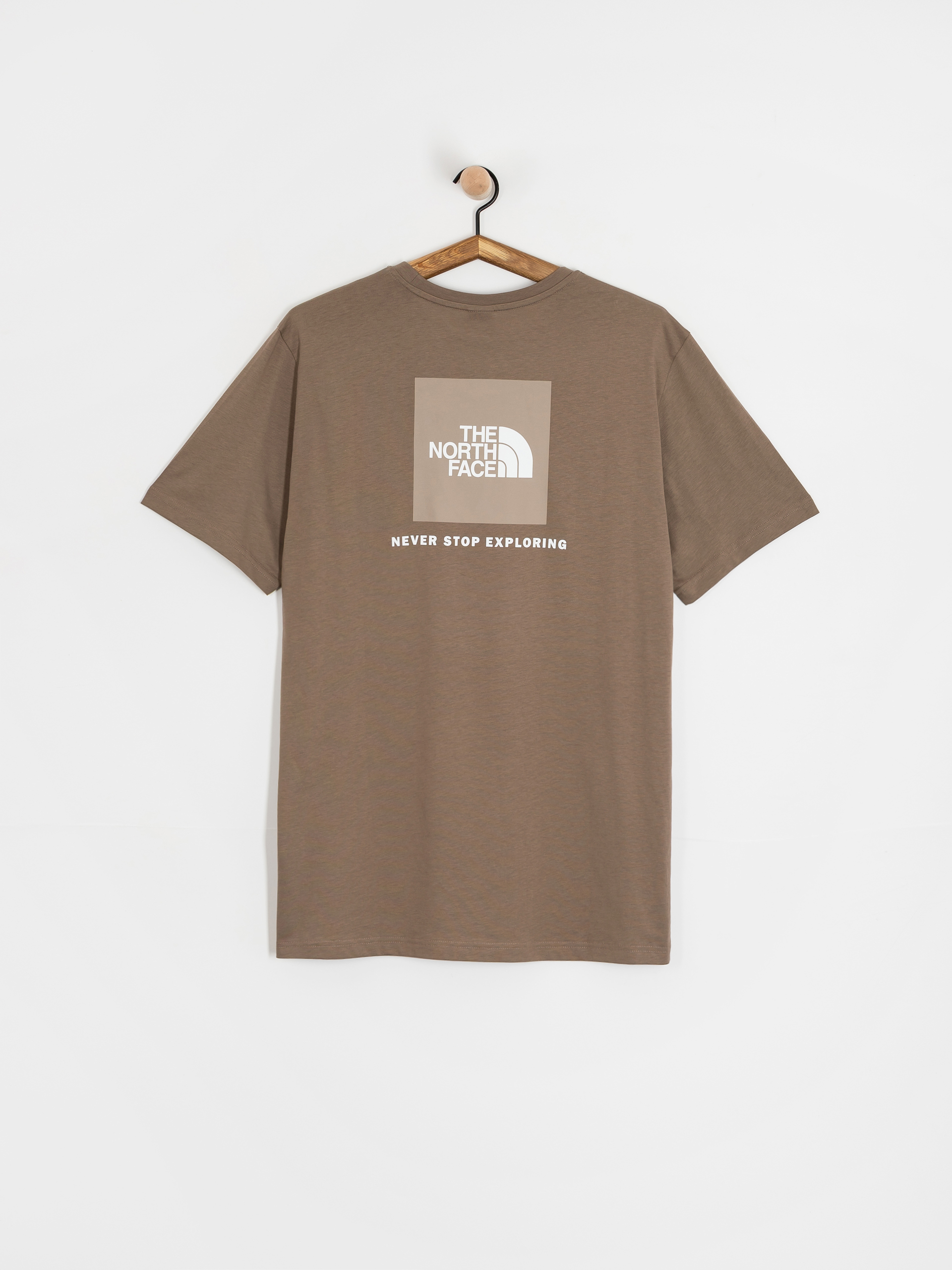 Tricou The North Face Box Nse (mocha brown/mushroom gr)