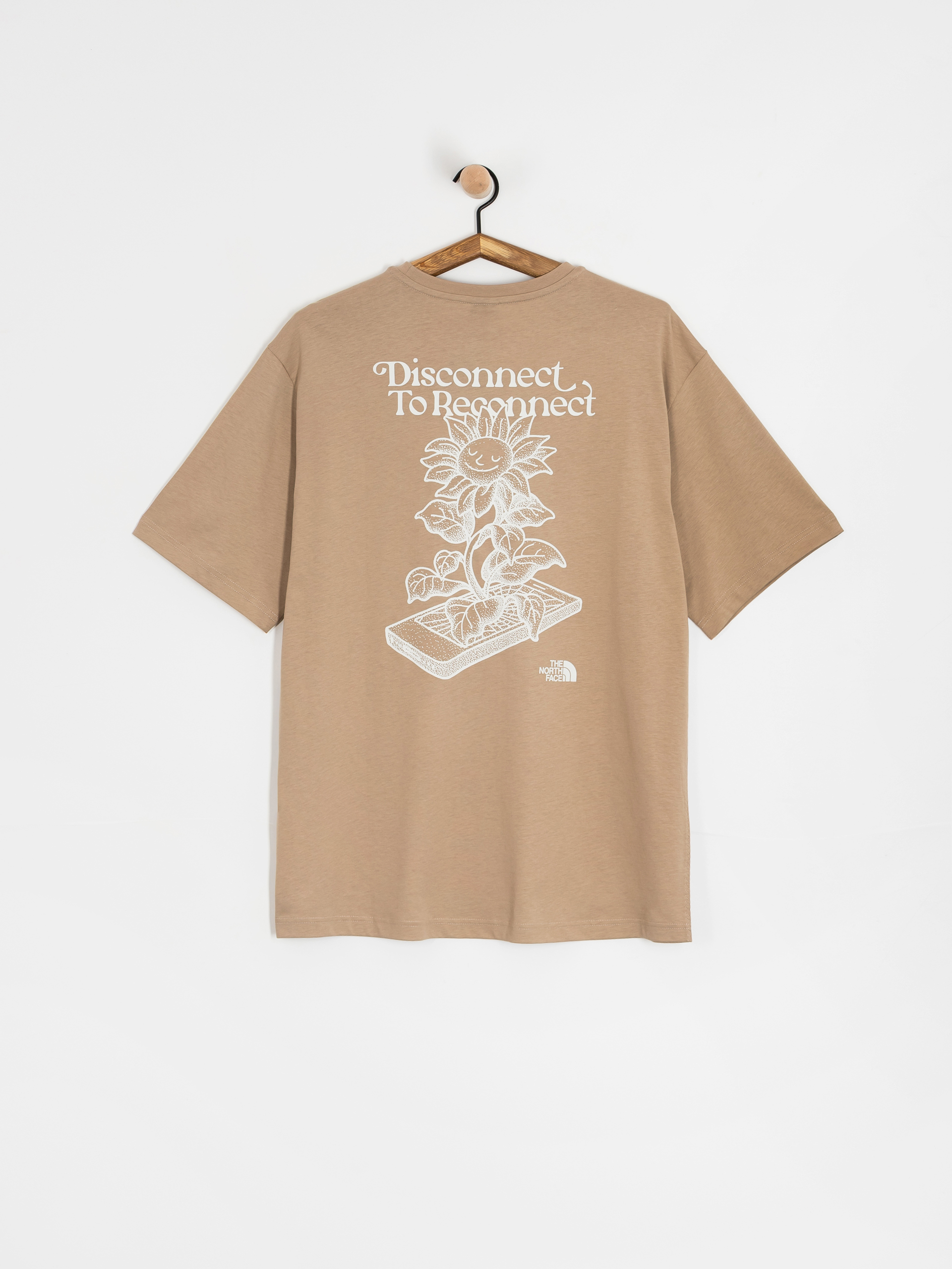 Tricou The North Face Connect Relaxed Graphic (mushroom grey)