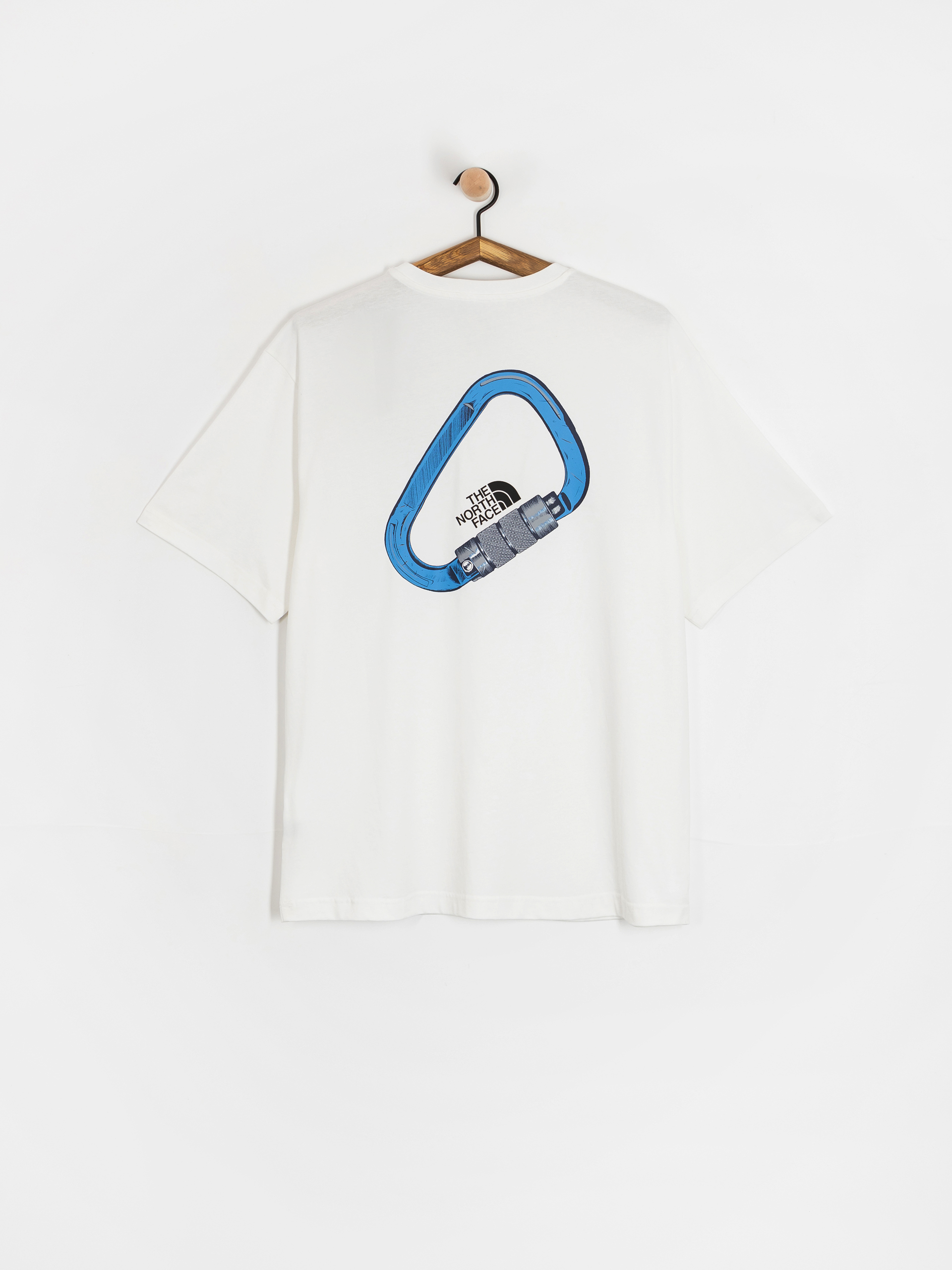 Tricou The North Face Explore Carabiner Relaxed - alb (tnf white)