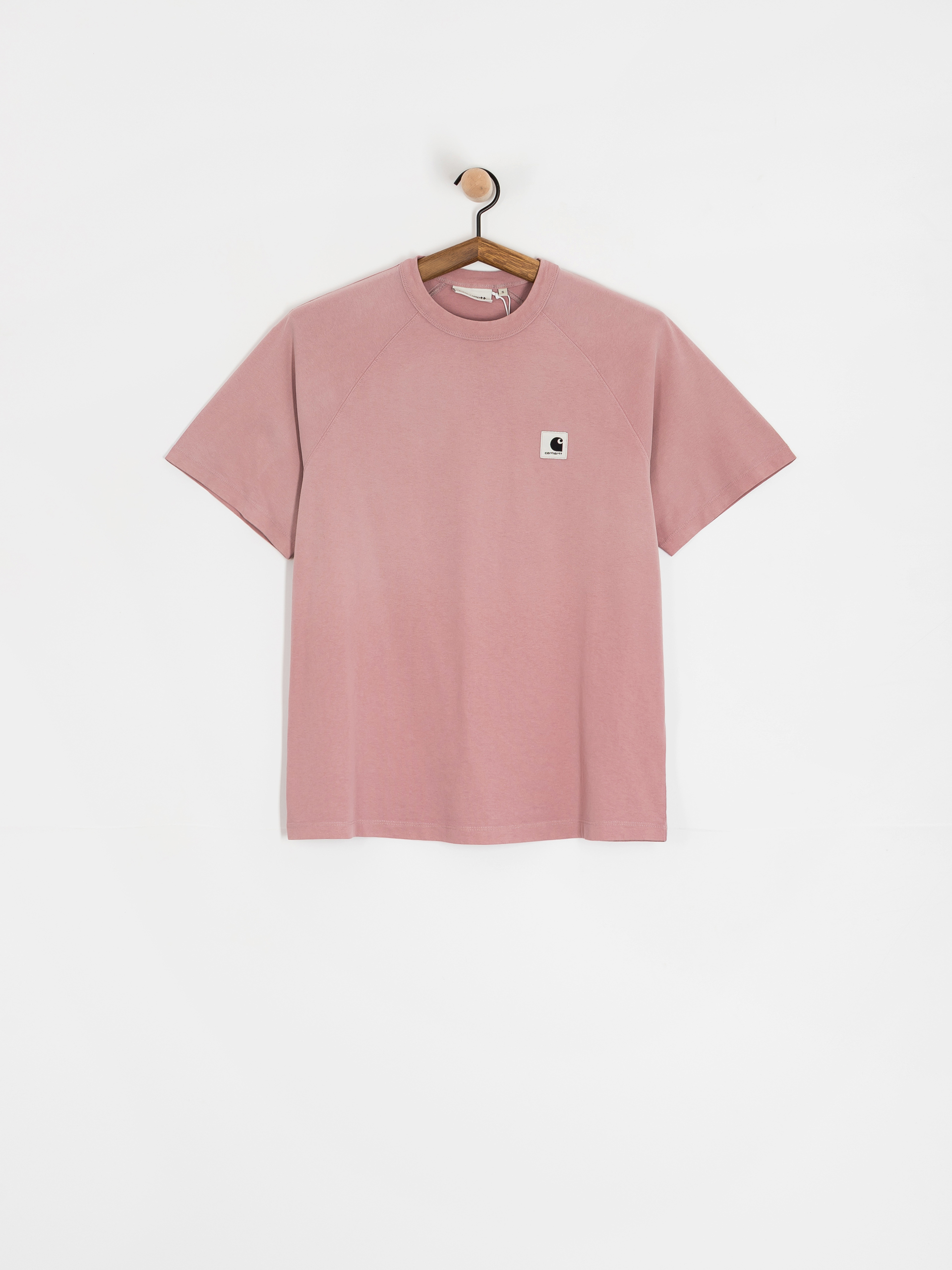 Tricou Carhartt WIP Hudson Wmn (daphne/chalk wash)