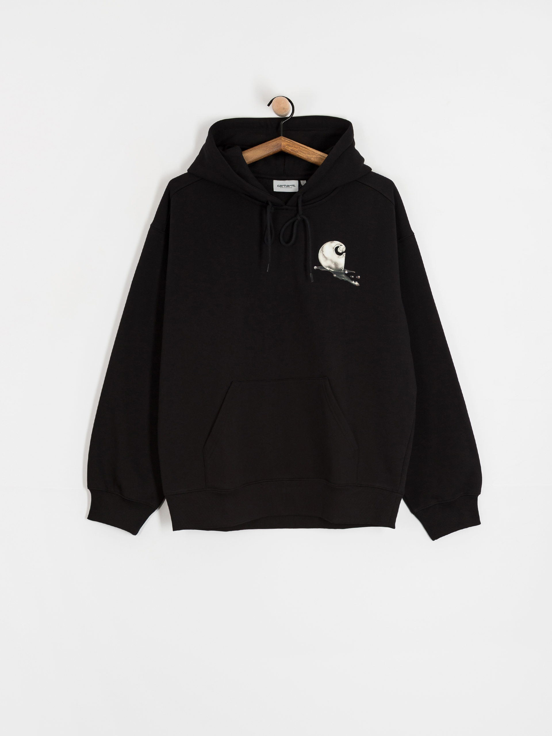 Hanorac cu glugă Carhartt WIP Jake Garcia HD (black)