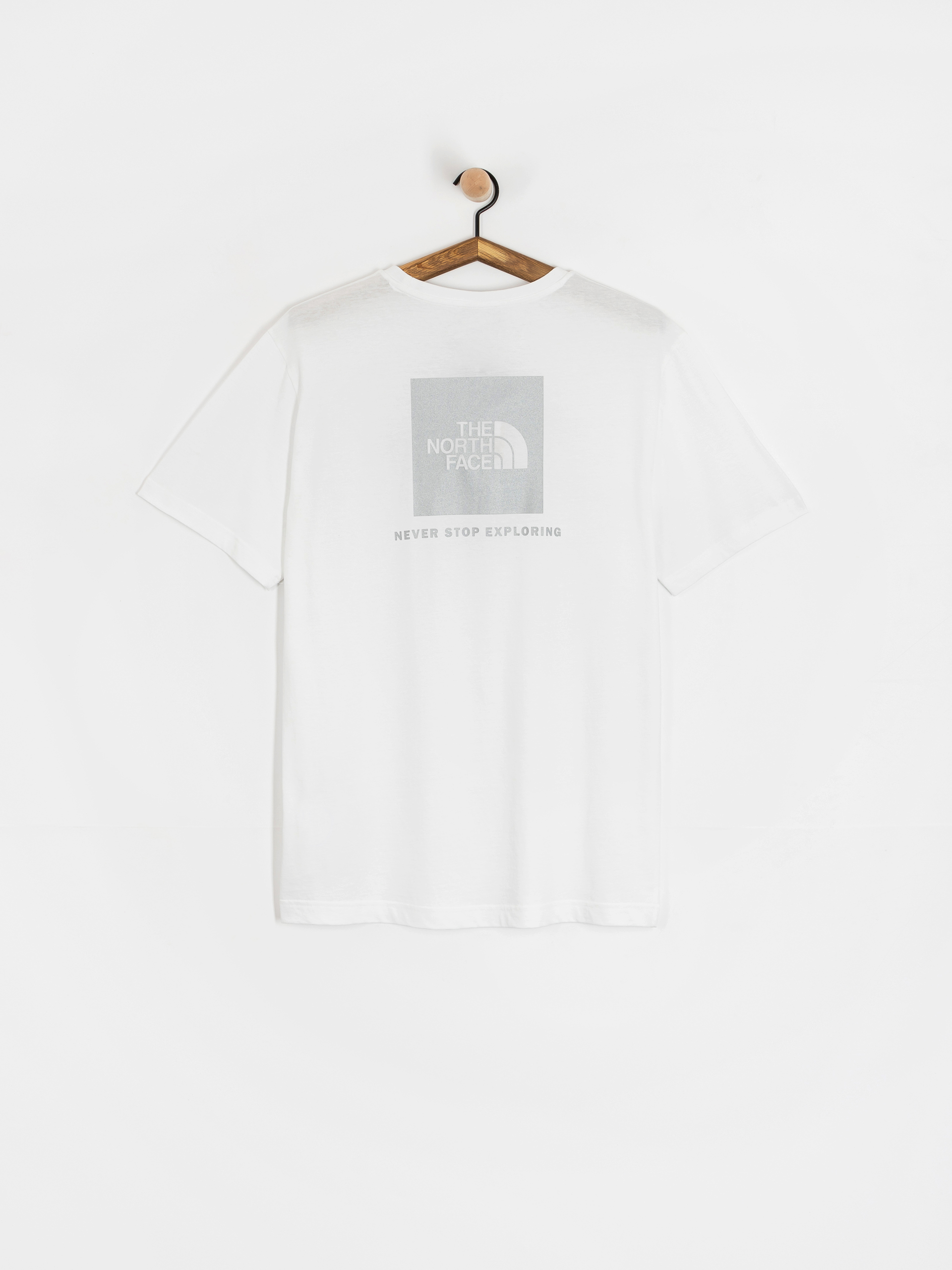 Tricou The North Face Reflective Box Nse (tnf white reflective)