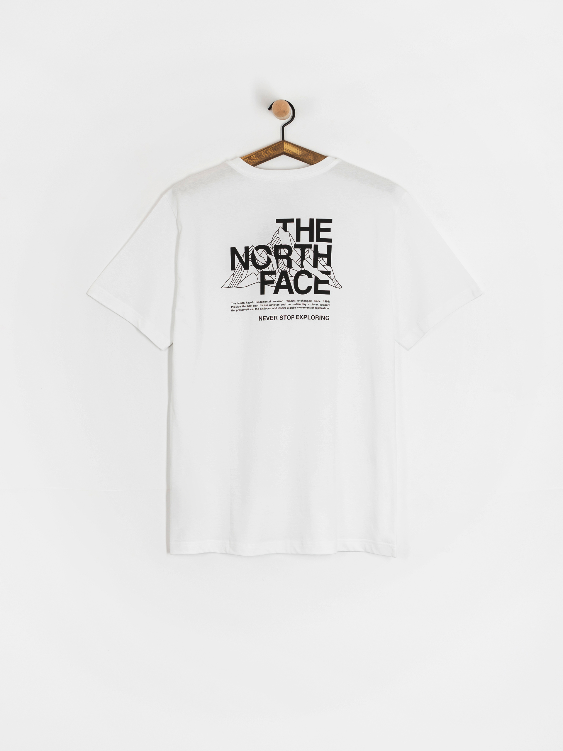 Tricou The North Face Mountain Sketch (tnf white)