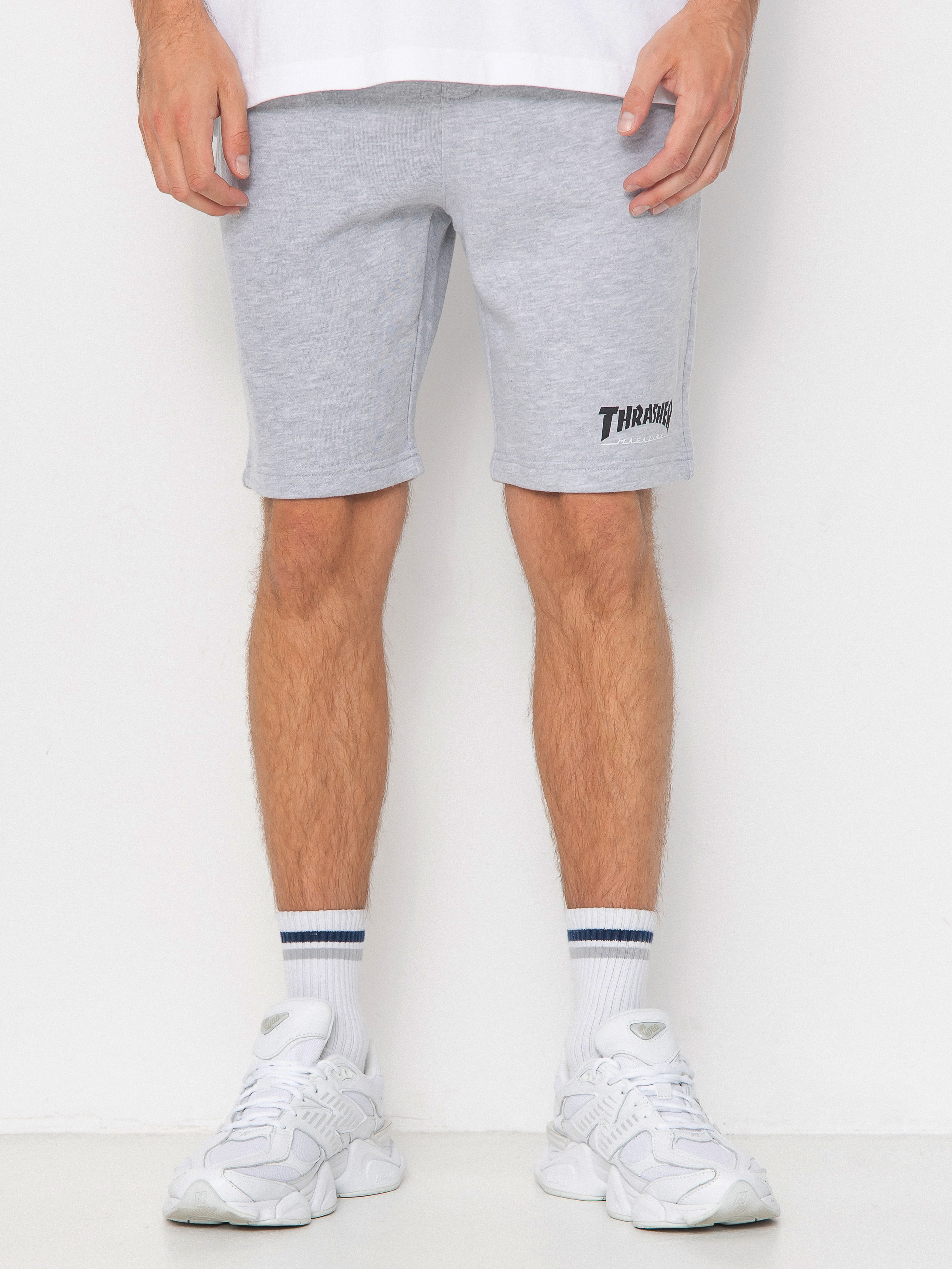 Pantaloni scurți Thrasher Mag Logo P E (grey)