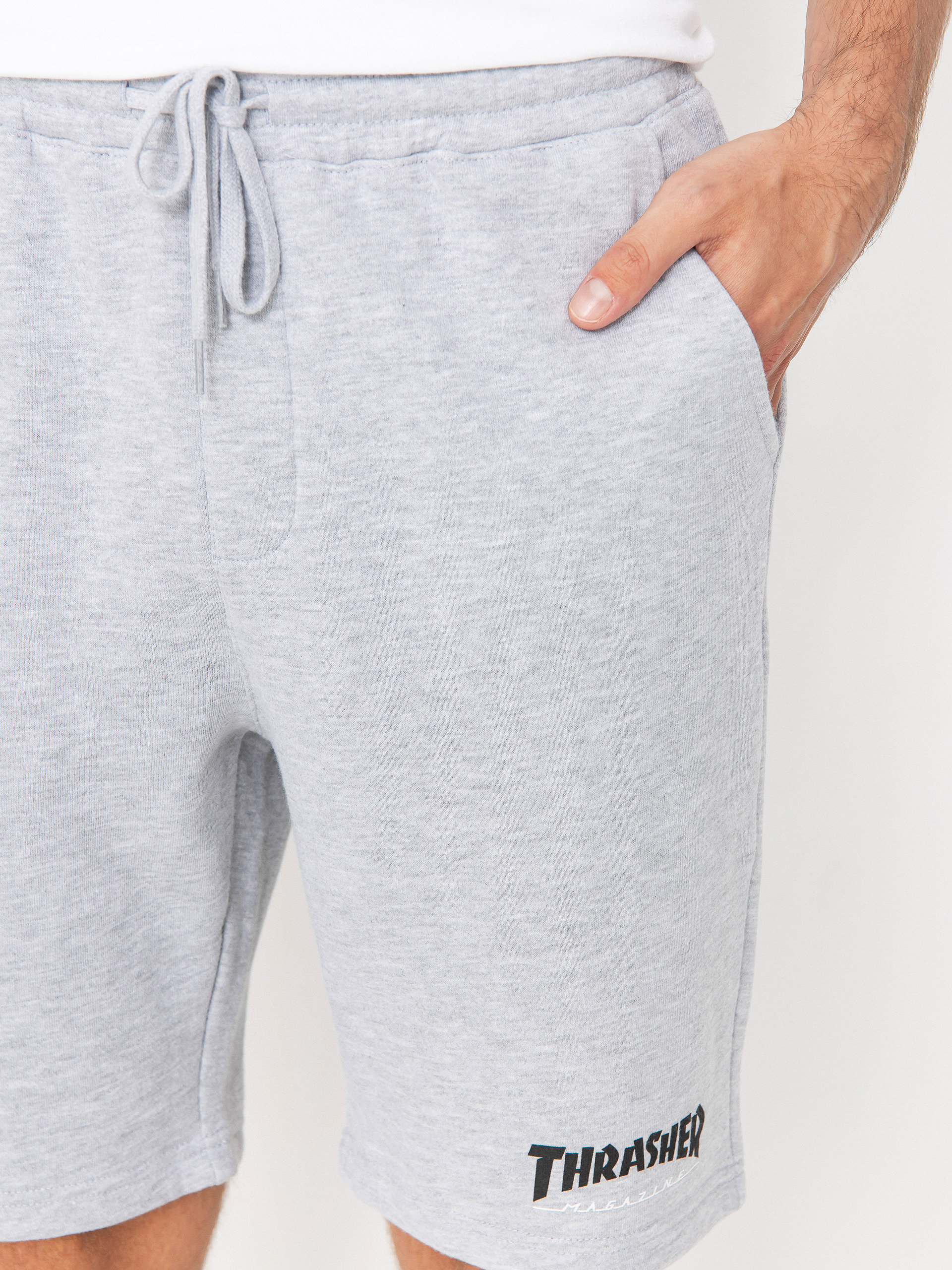 Pantaloni scurți Thrasher Mag Logo P E (grey)