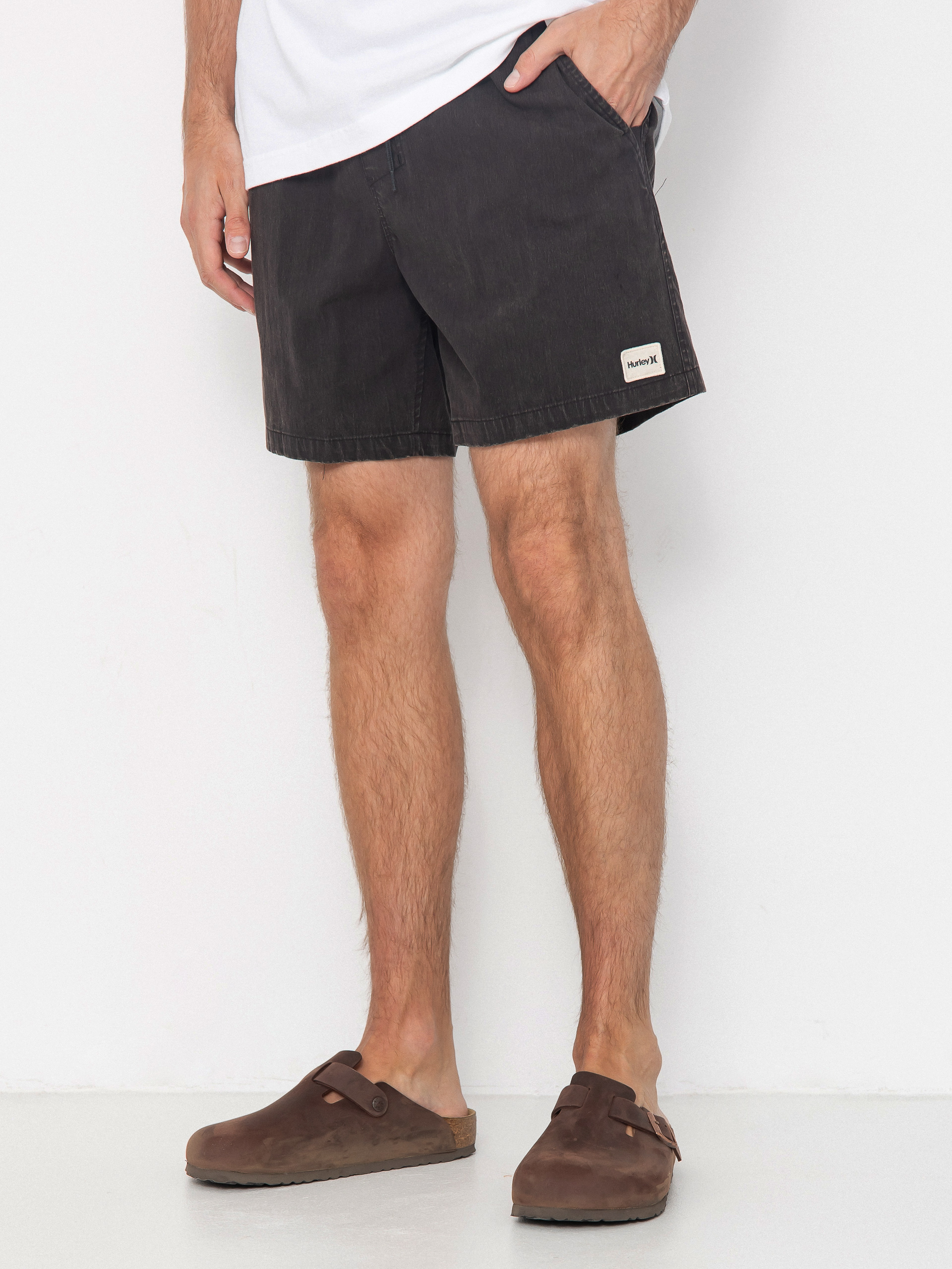 Pantaloni scurți Hurley Mineral Wash Volley 17 (black)