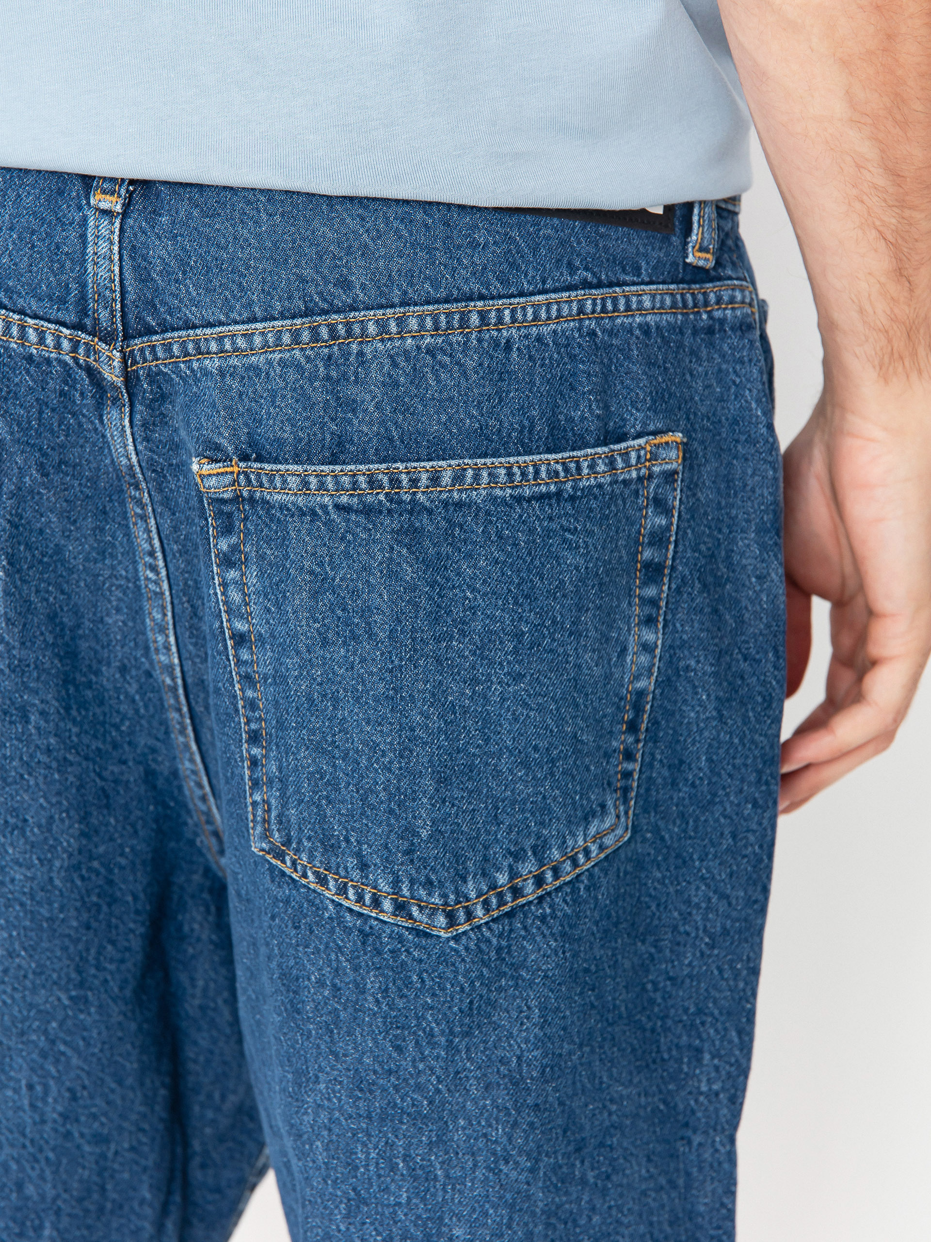 Pantaloni scurți DC Worker Baggy Denim Rsi (stone indigo)