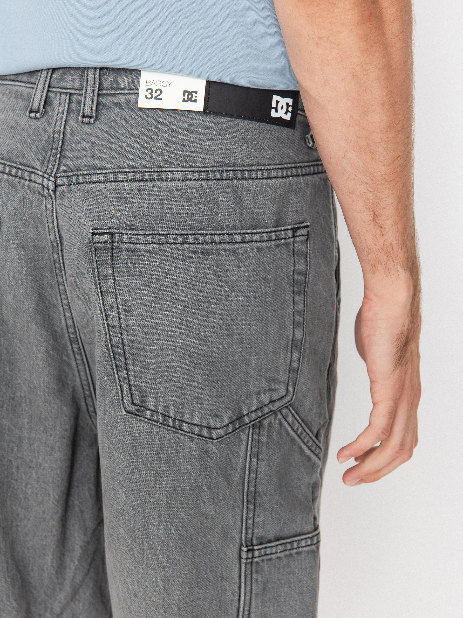 Pantaloni scurți DC Carpenter Baggy Rmg (medium grey)