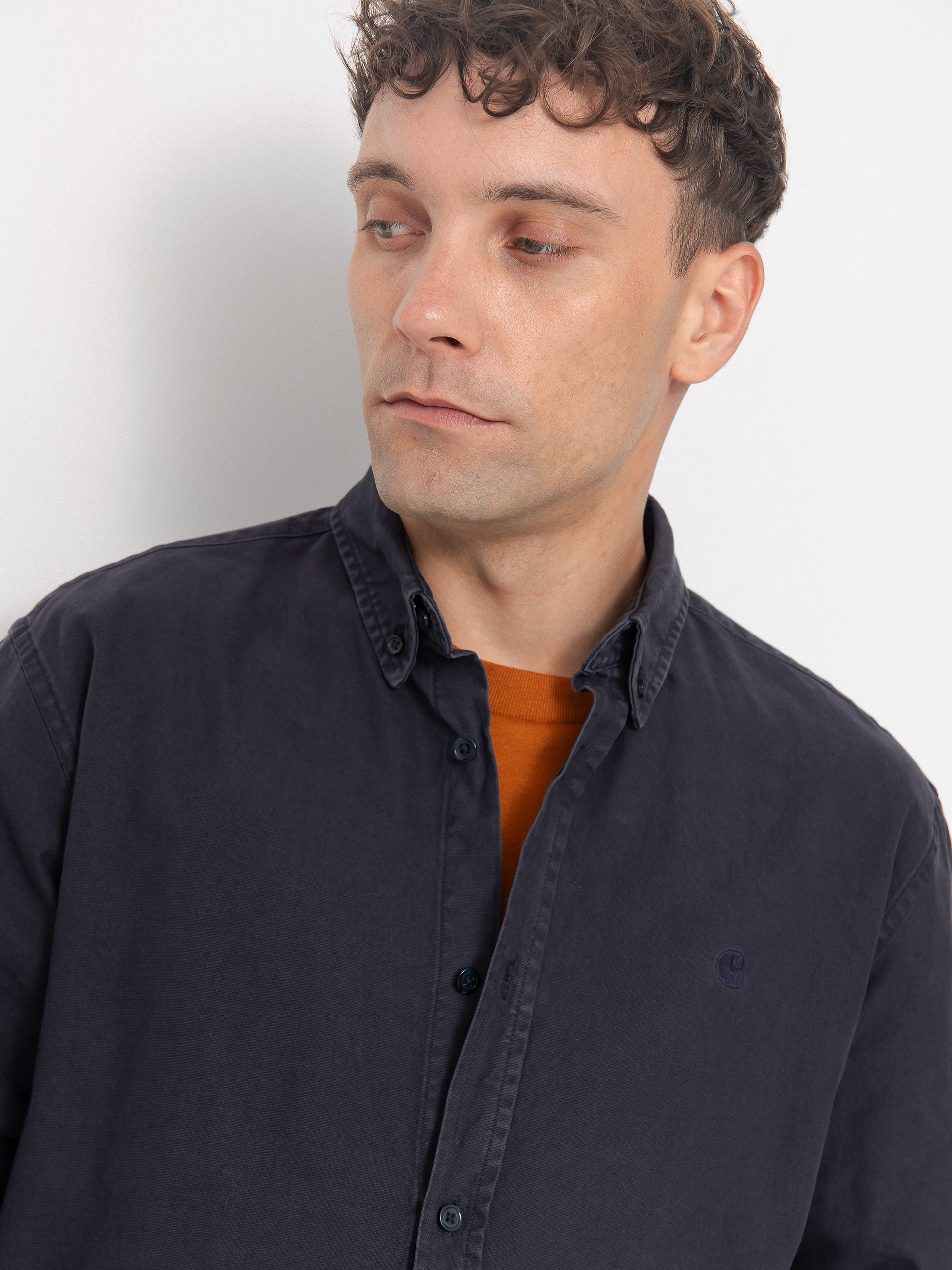 Cămașă Carhartt WIP Bolton (dark navy)