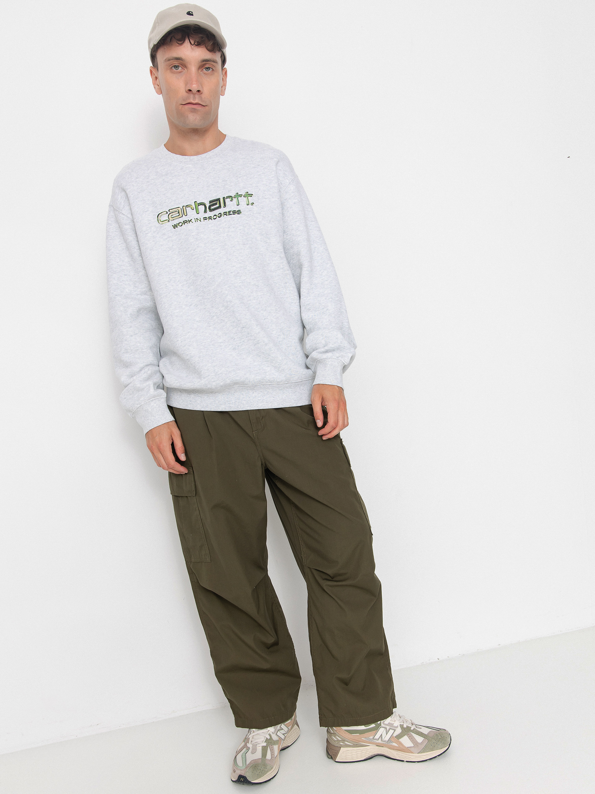 Hanorac Carhartt WIP Solar Chrome (ash heather)