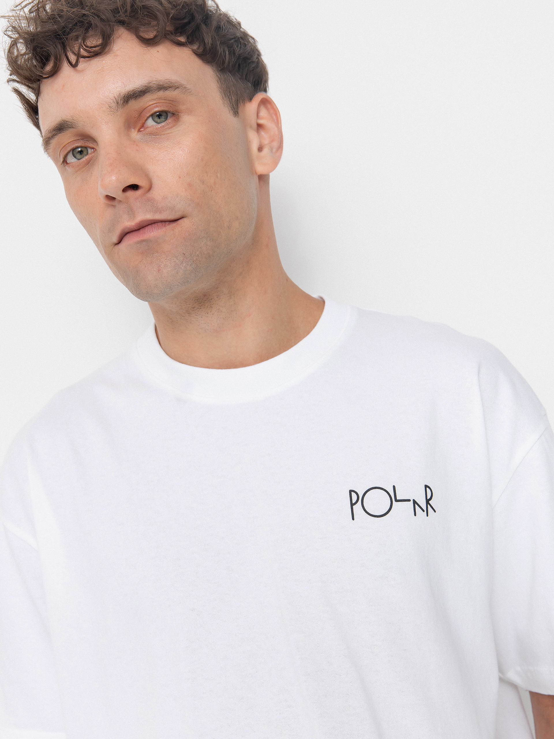 Tricou Polar Skate No Comply (white)