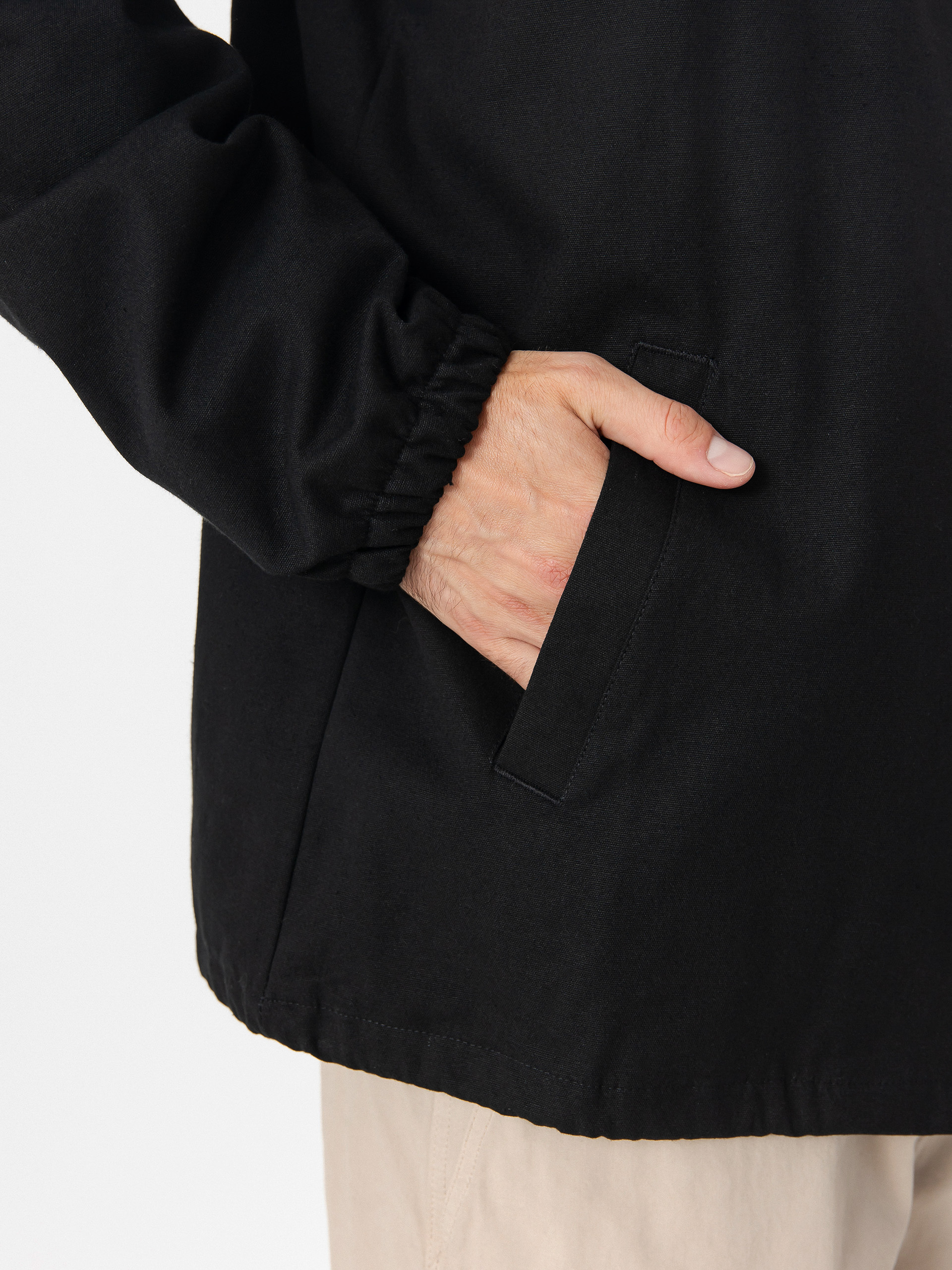 Geacă Krooked Necro Skript (black/white)