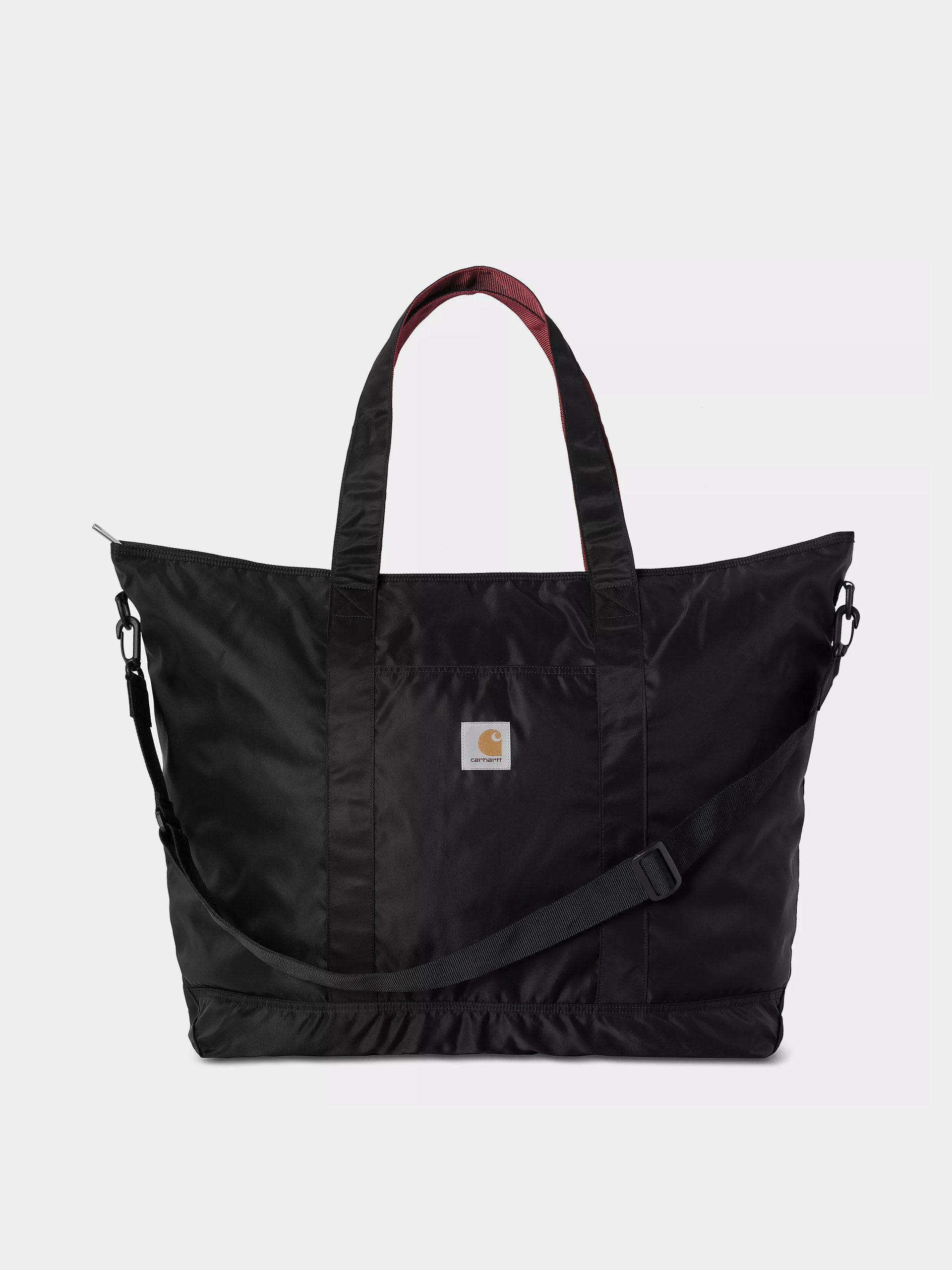 Poșetă Carhartt WIP Alumni Tote (black/scarlet)