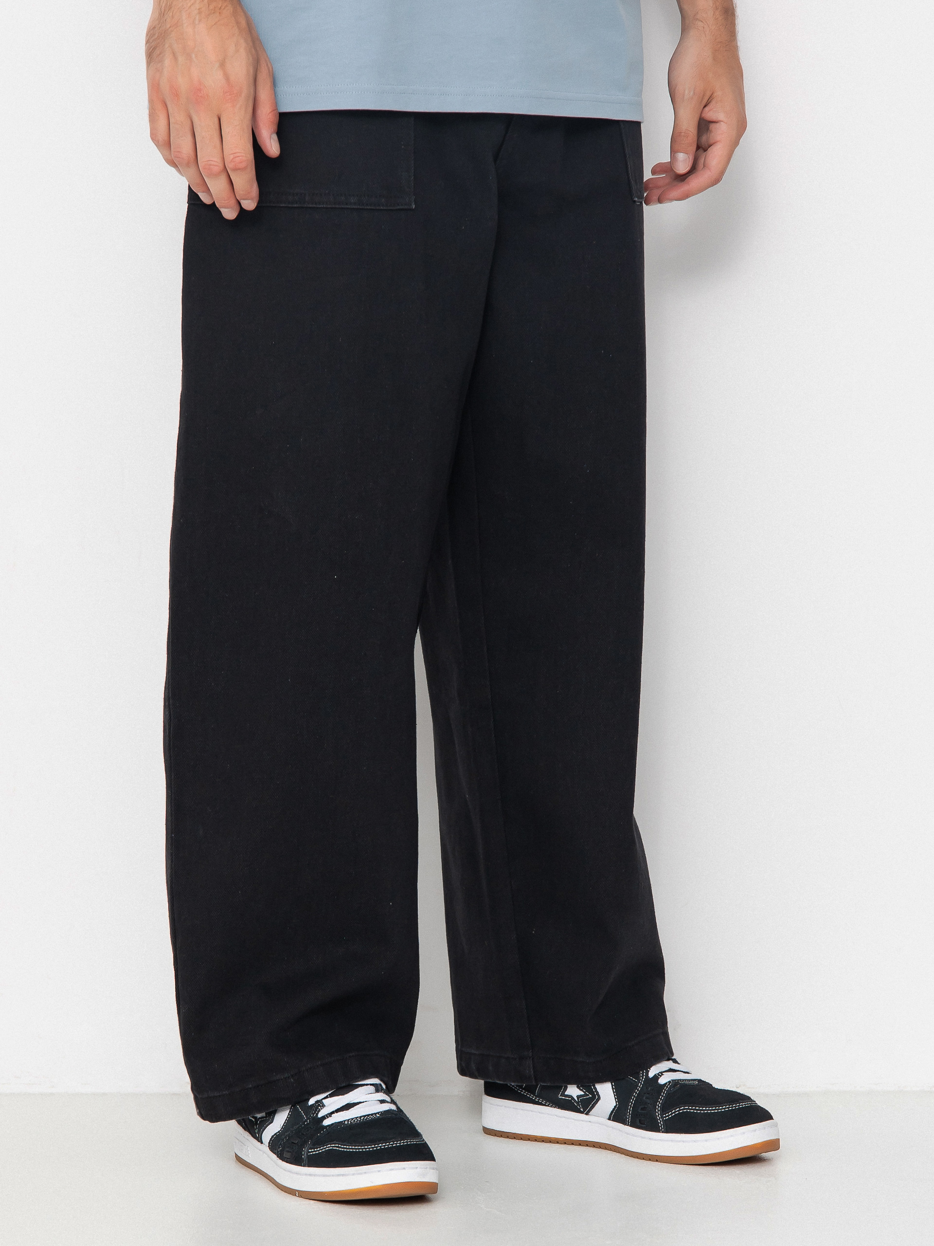 Pantaloni Poetic Collective Painter (black denim wash)