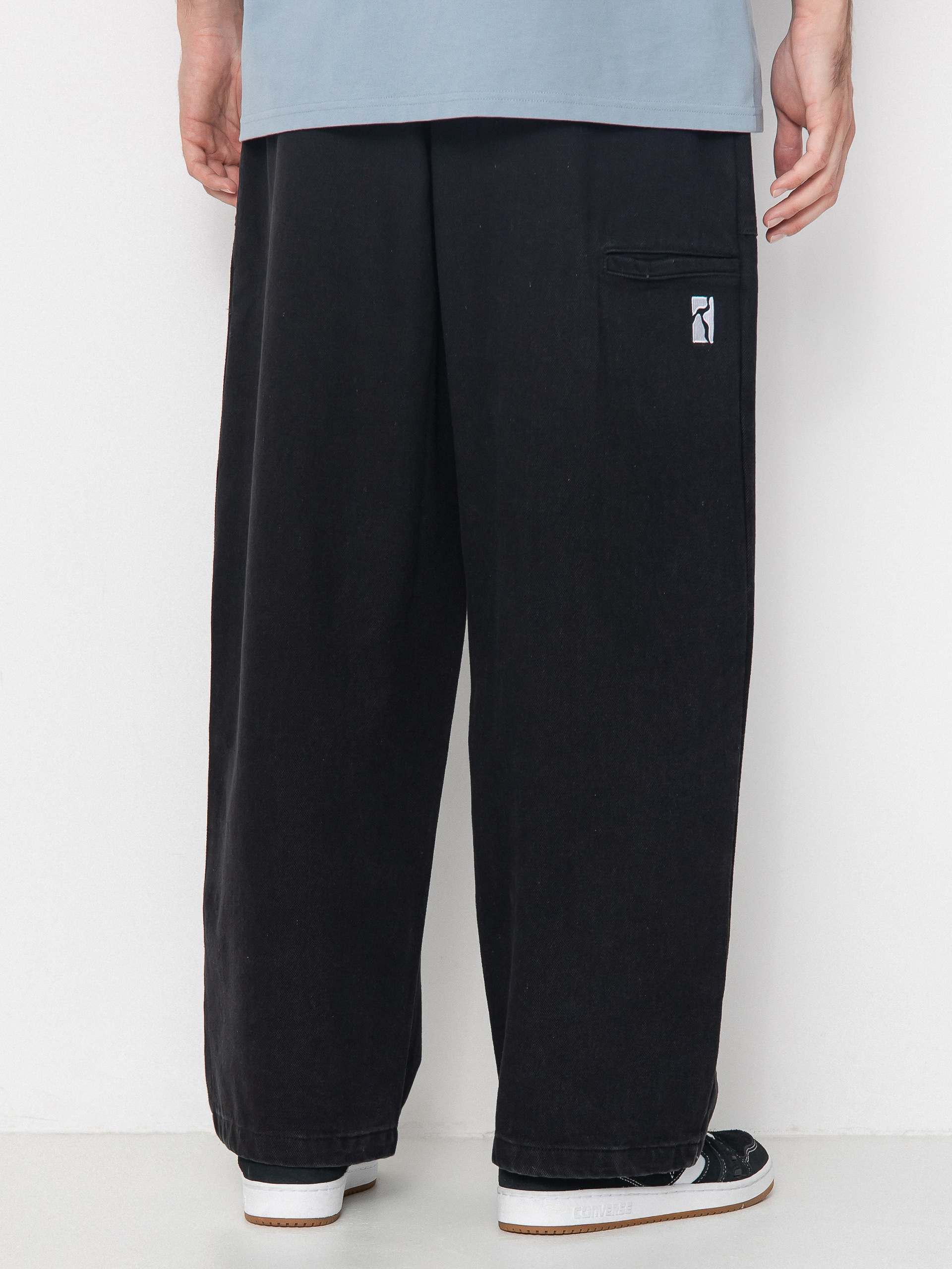 Pantaloni Poetic Collective Painter (black denim wash)