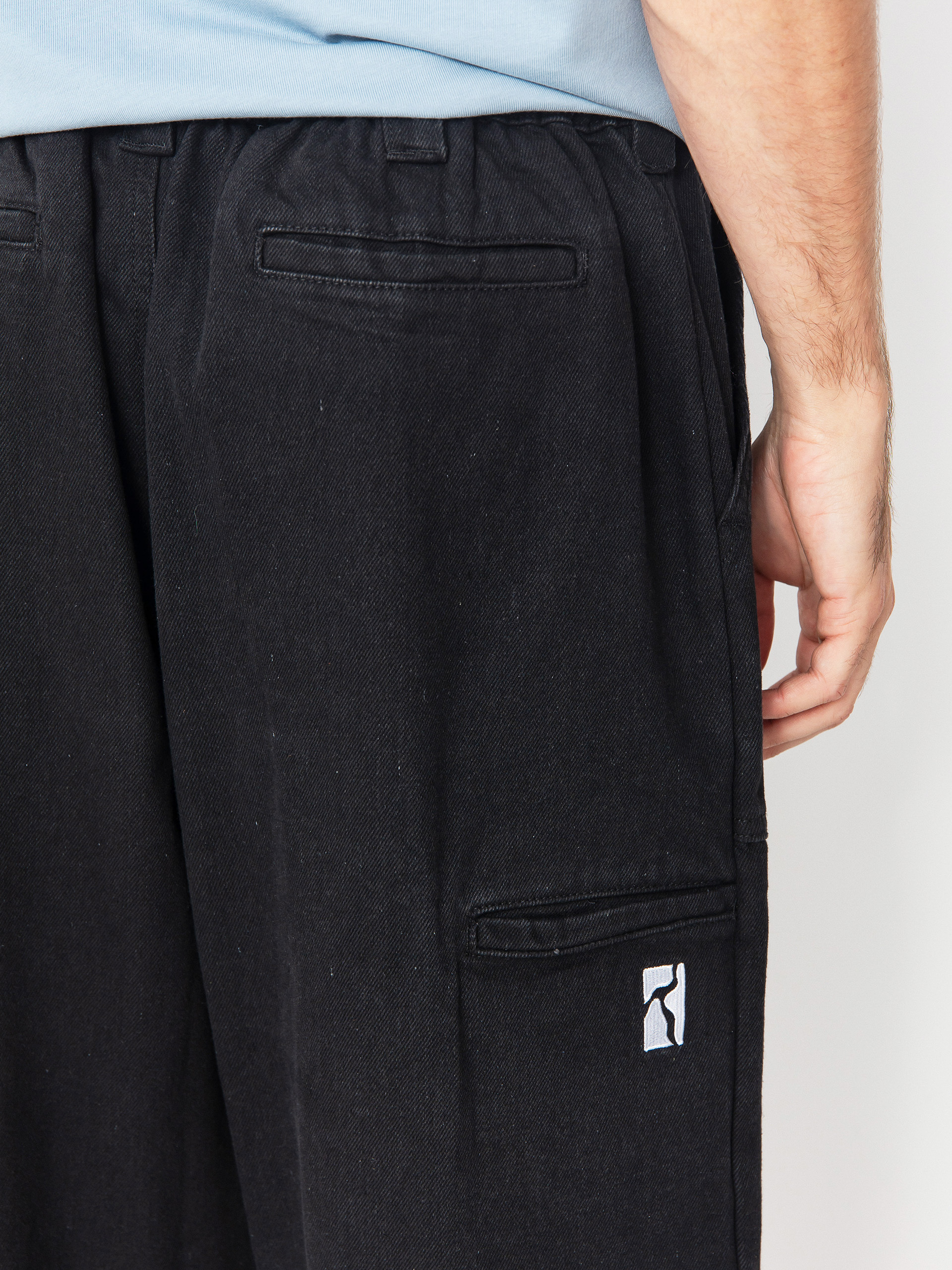 Pantaloni Poetic Collective Painter (black denim wash)