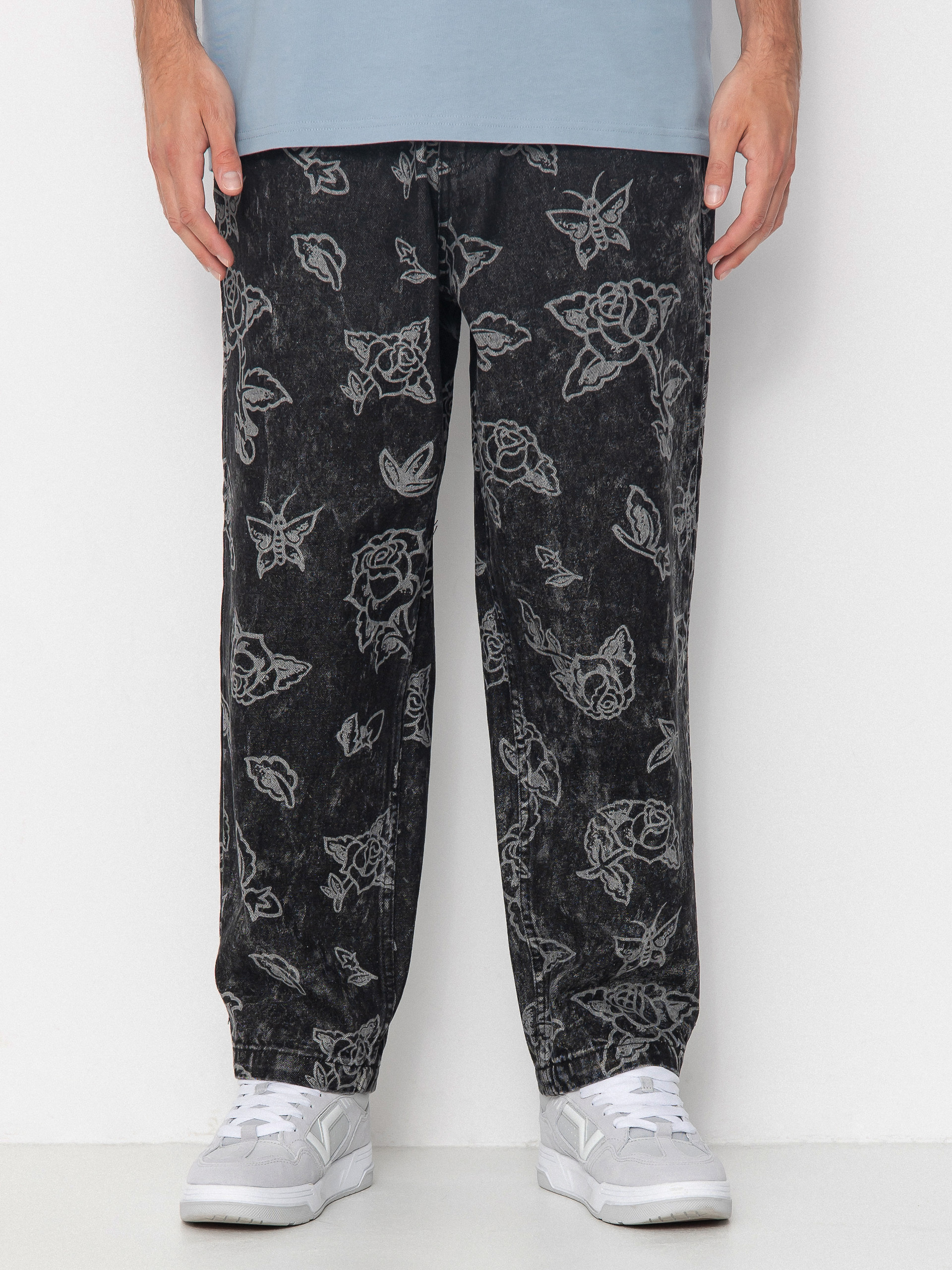Pantaloni Santa Cruz Big (mono flash roses)