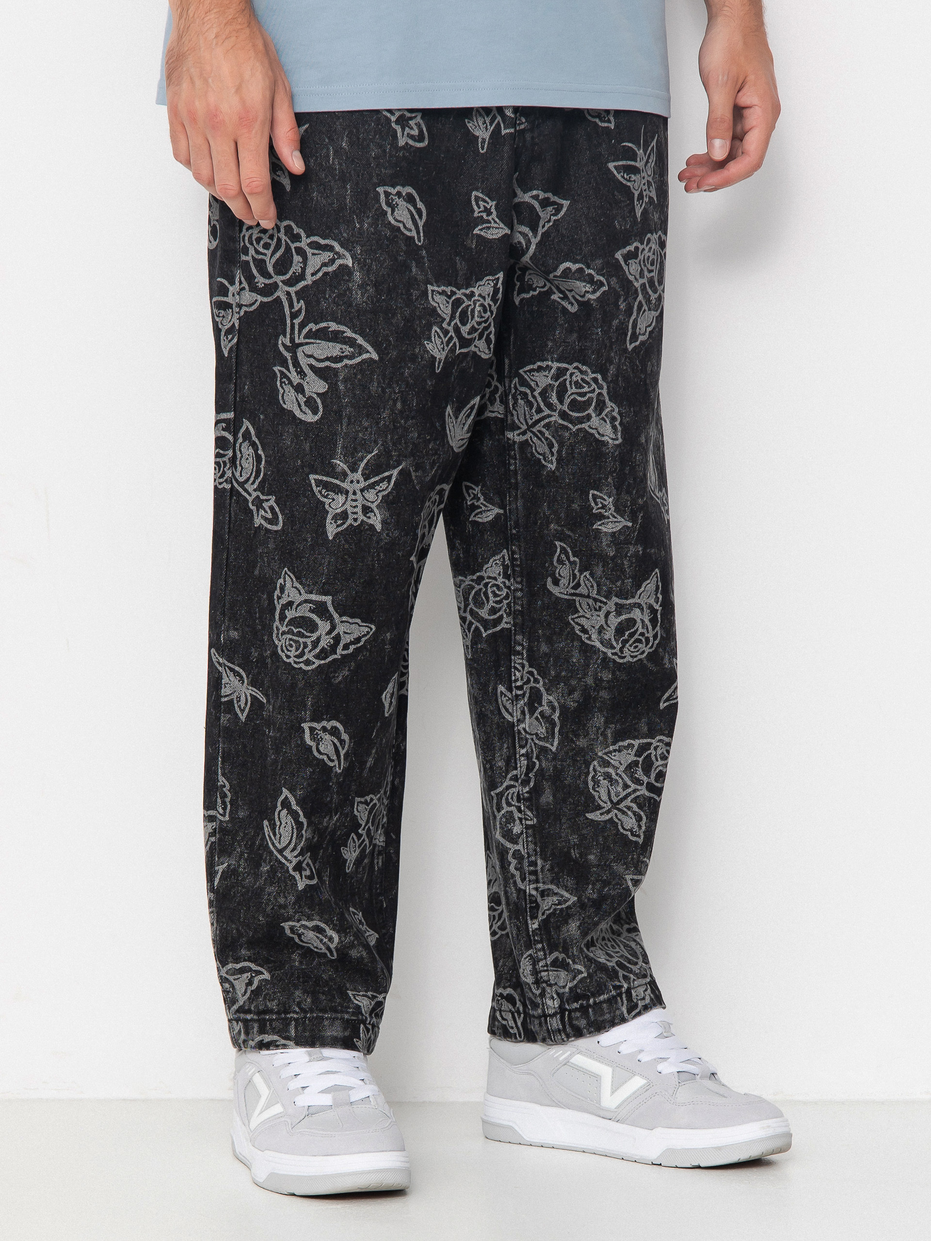Pantaloni Santa Cruz Big (mono flash roses)