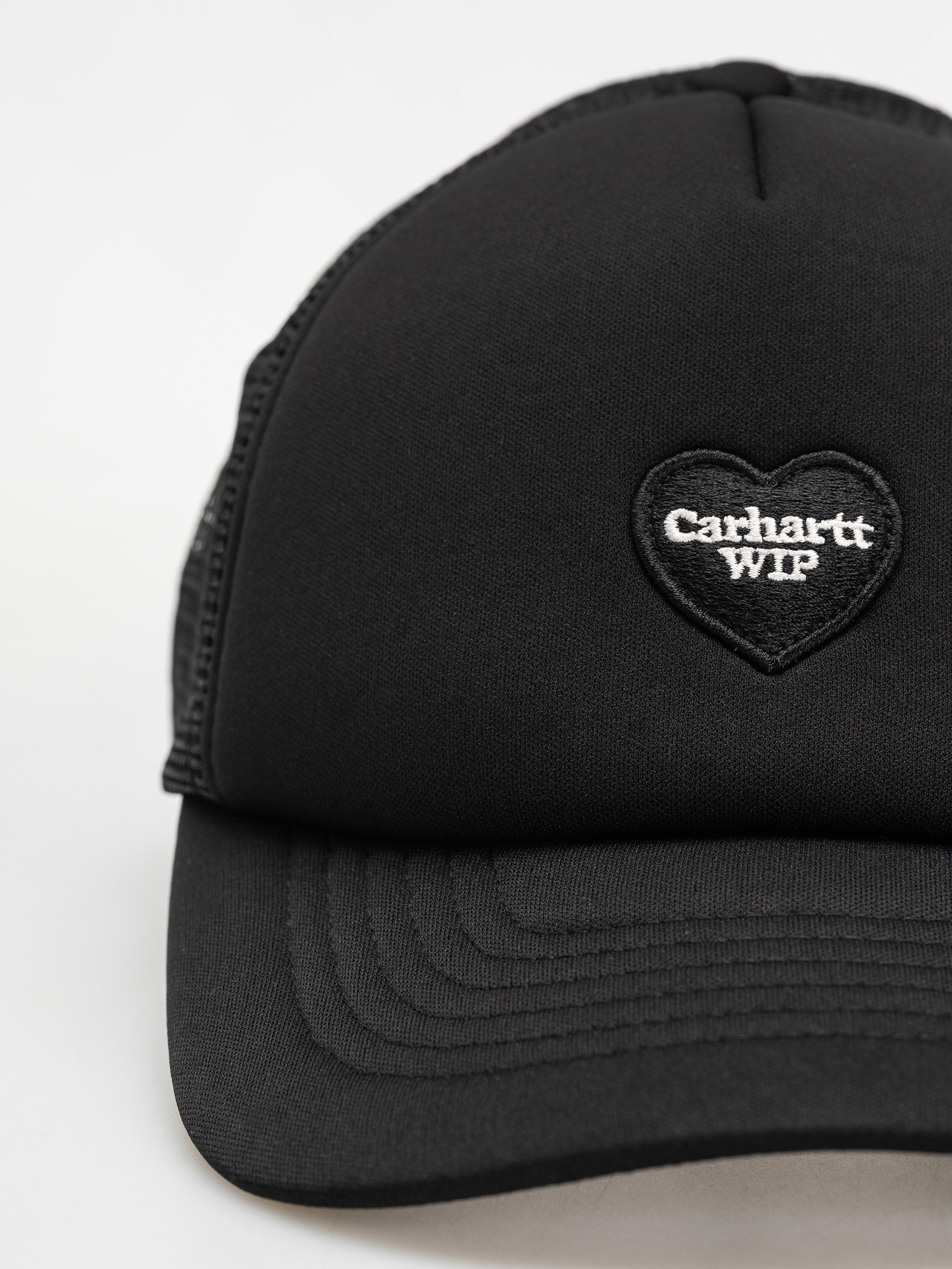 Șapcă Carhartt WIP Heart Patch Trucker (black)