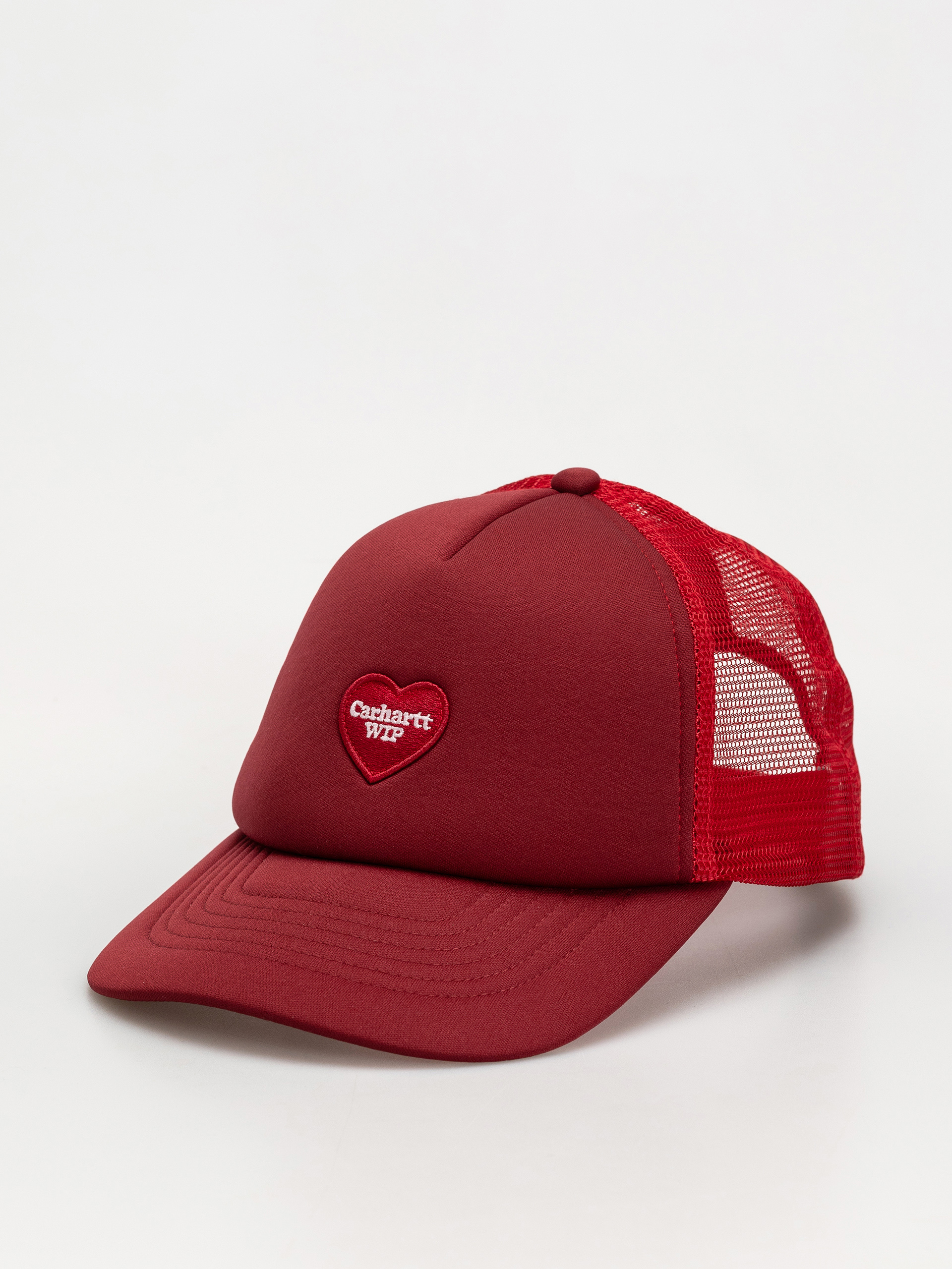 u0218apcu0103 Carhartt WIP Heart Patch Trucker (scarlet)