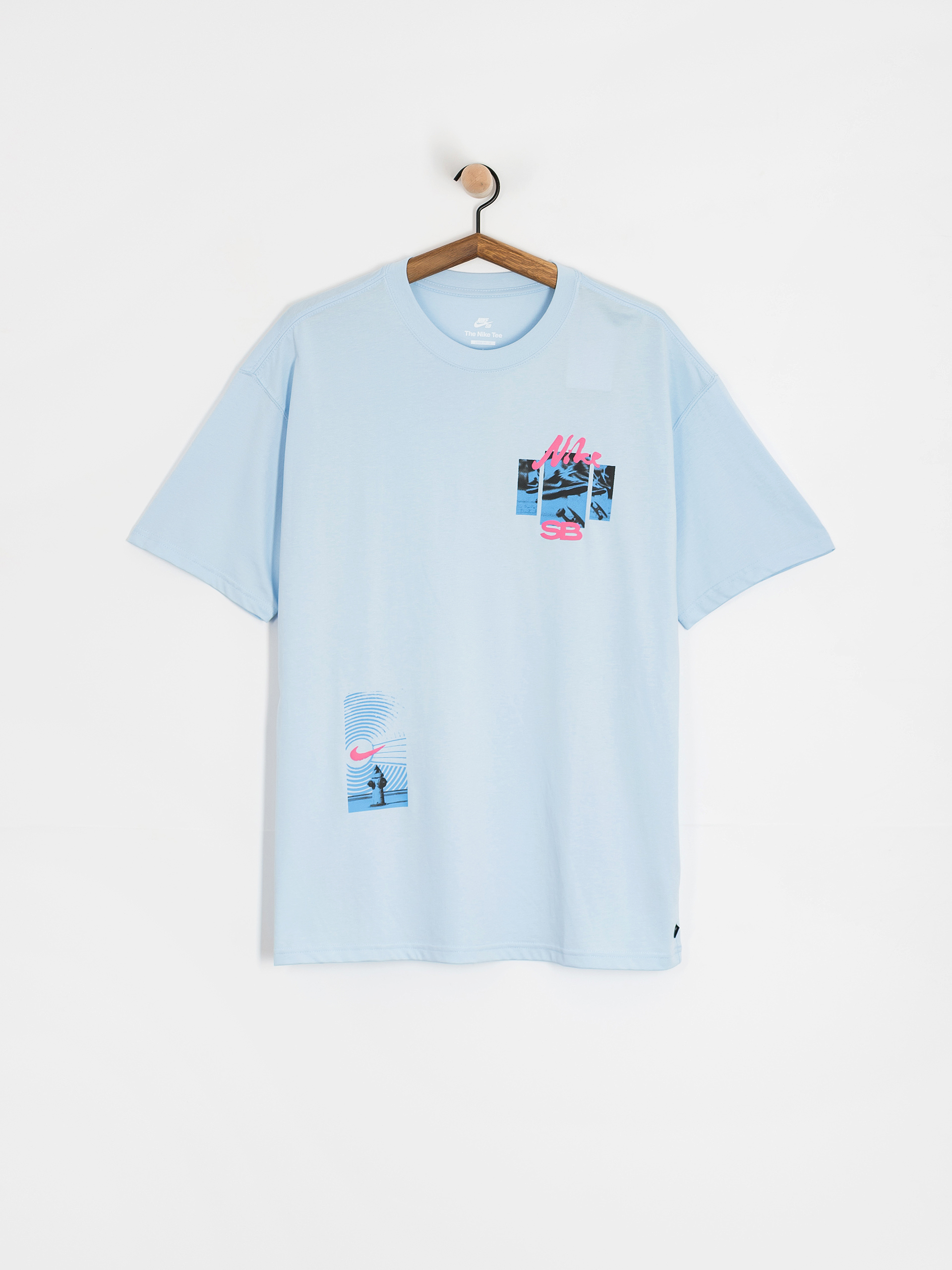 Tricou Nike SB M90 Oc Photo (celestine blue)