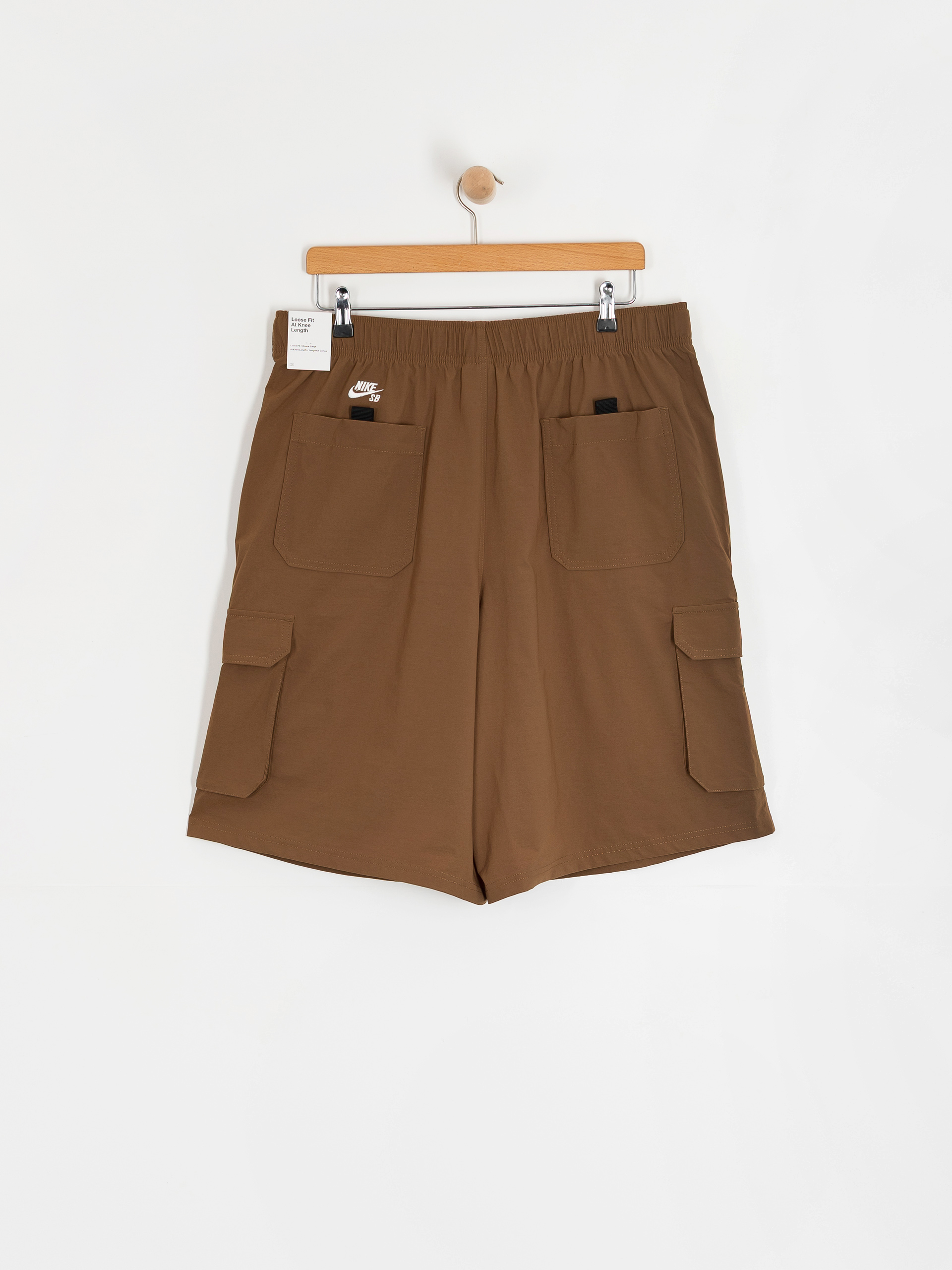 Pantaloni scurți Nike SB Kearny Cargo (mosswood brown/white)