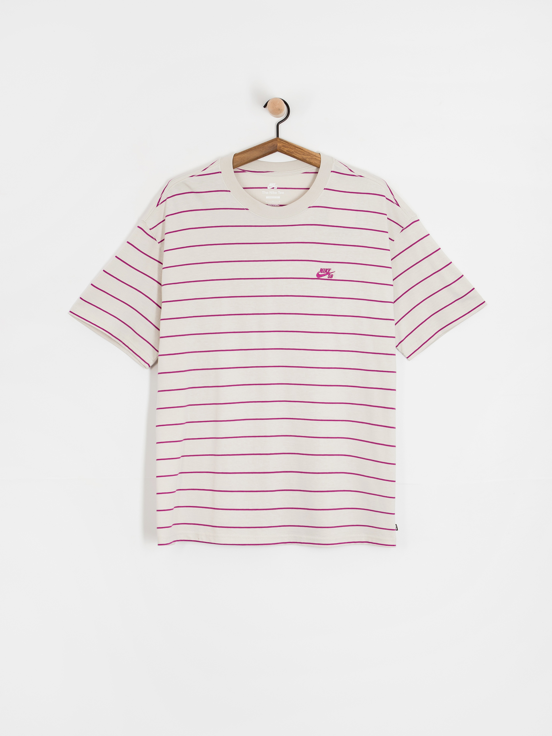 Tricou Nike SB Stripe (light bone)