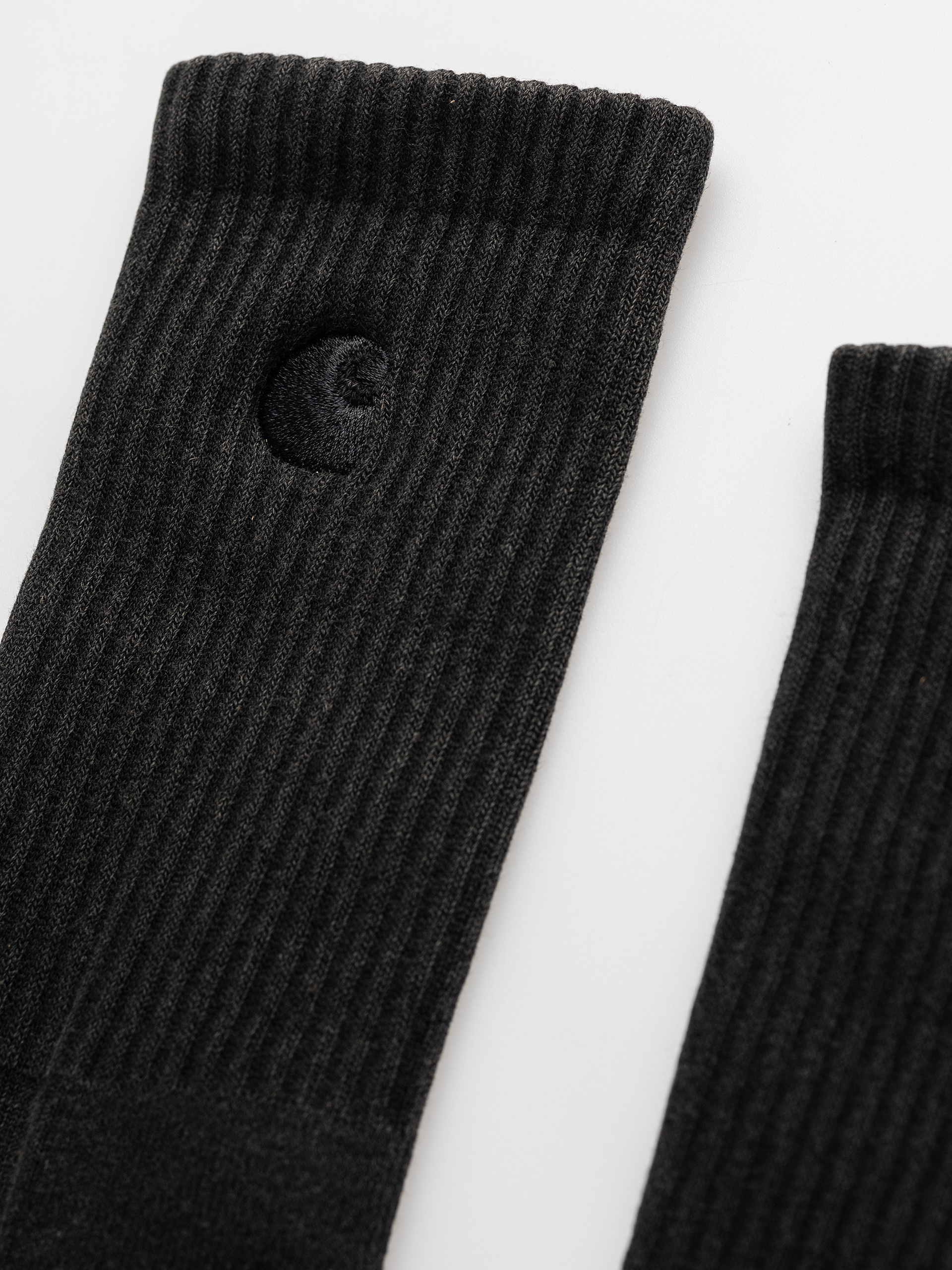 Șosete Carhartt WIP Hudson (black/chalk wash)