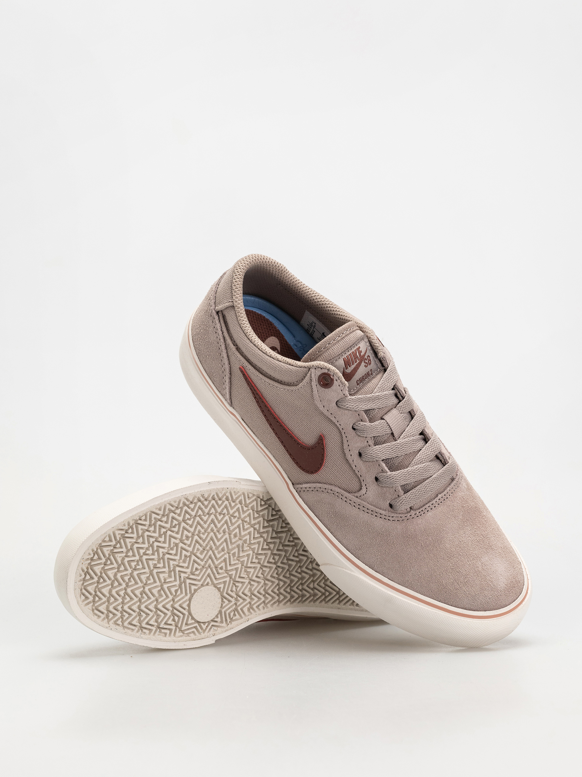 Pantofi Nike SB Chron 2 (malt/red sepia phantom particle pink)