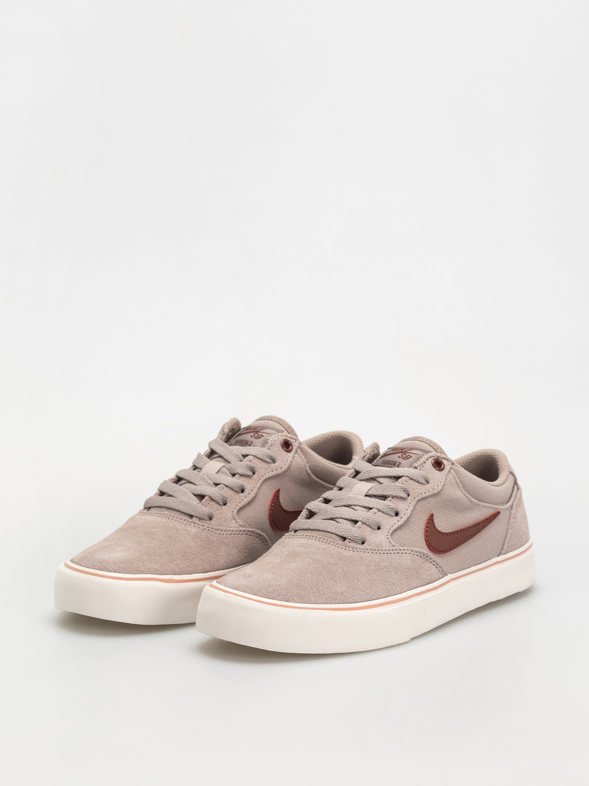 Pantofi Nike SB Chron 2 (malt/red sepia phantom particle pink)