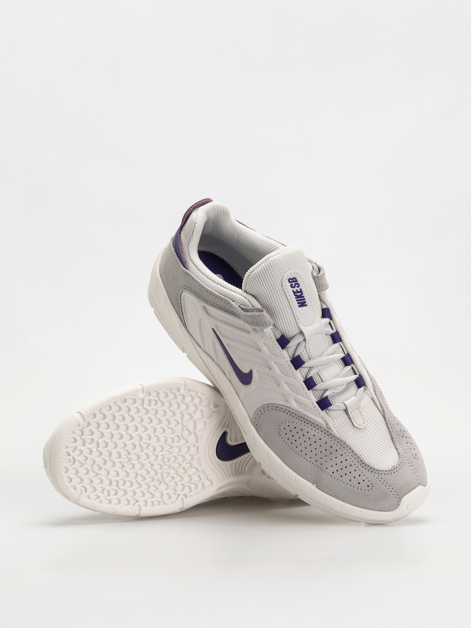 Pantofi Nike SB Vertebrae (platinum tint/court purple wolf grey)