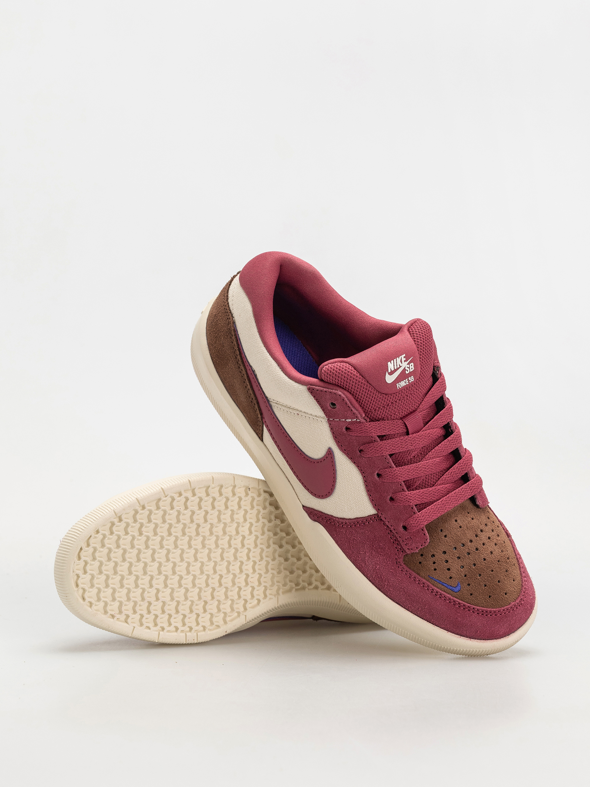 Pantofi Nike SB Force 58 (pale ivory/sweet beet fauna brown)