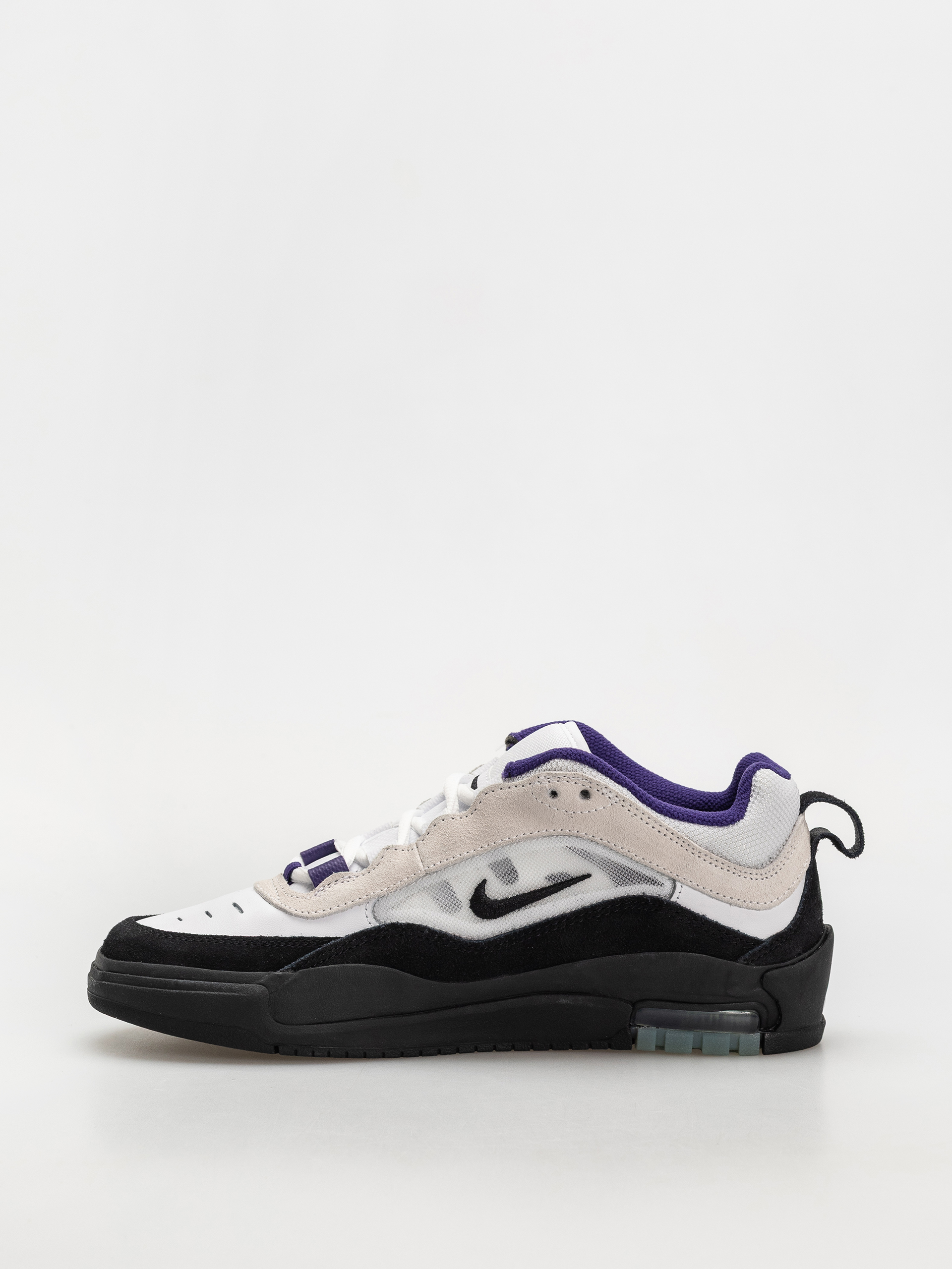 Pantofi Nike SB Air Max Ishod (white/black court purple black)
