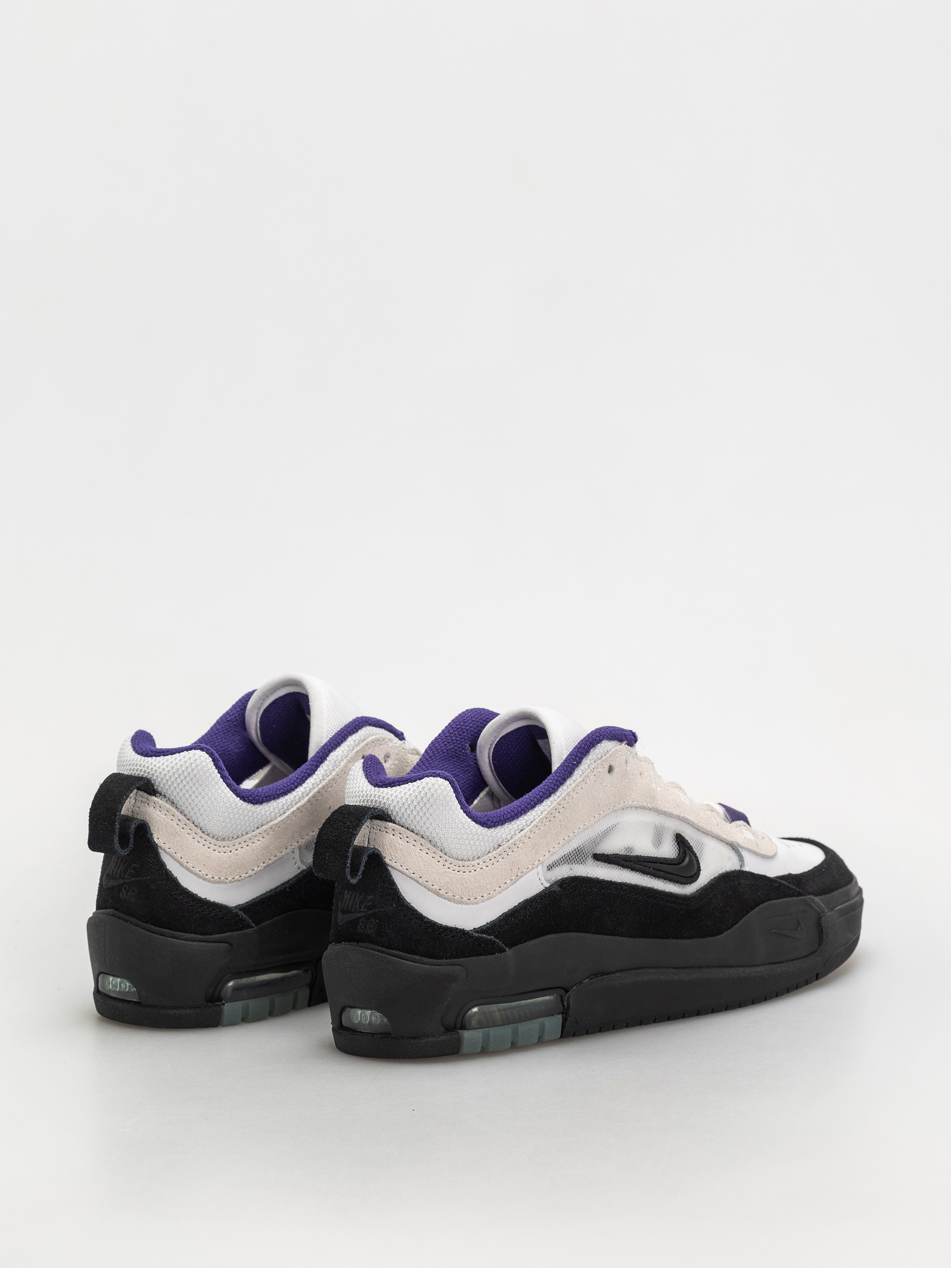Pantofi Nike SB Air Max Ishod (white/black court purple black)