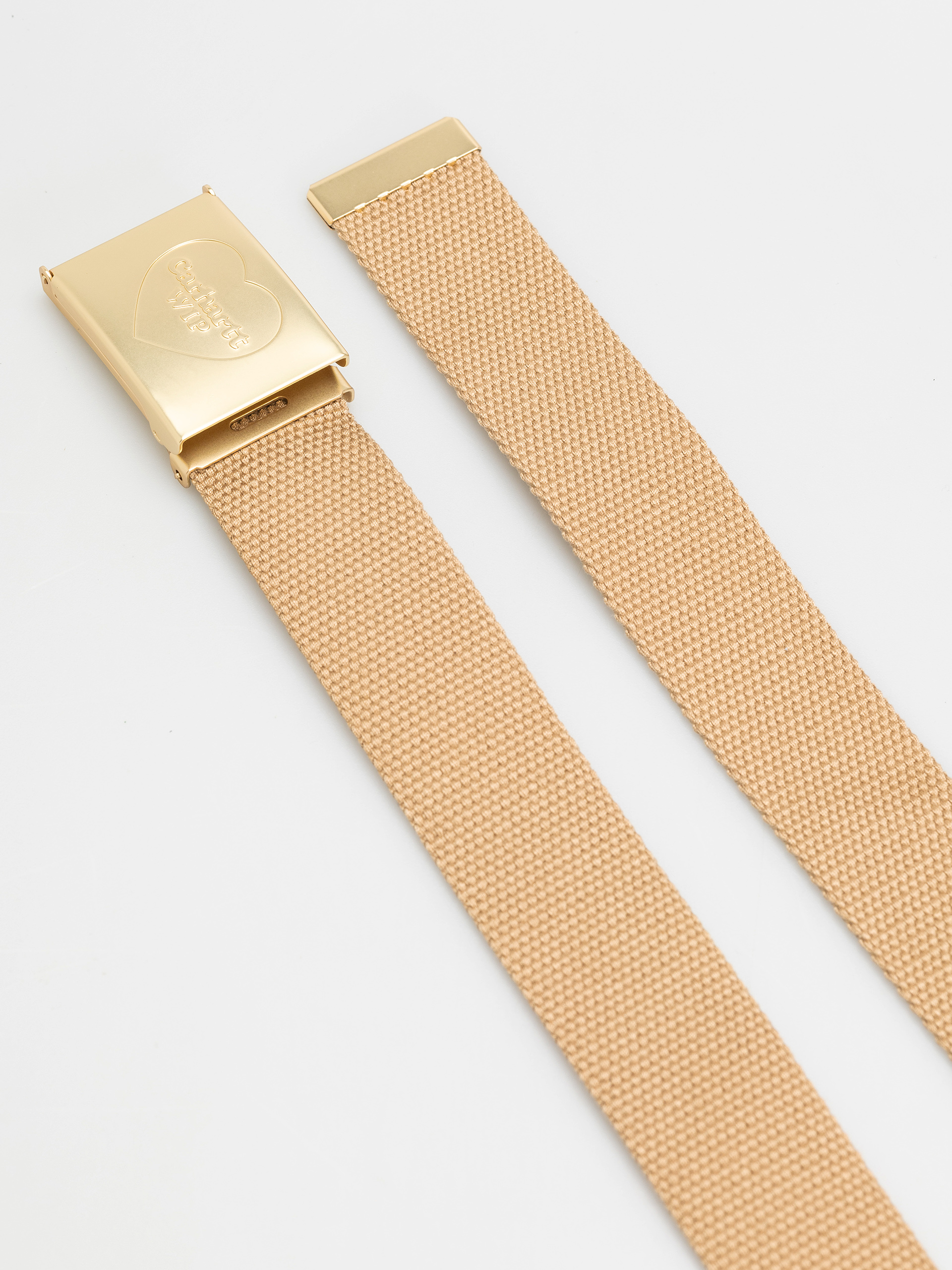 Curea Carhartt WIP Heart Clip (dusty h brown/gold)